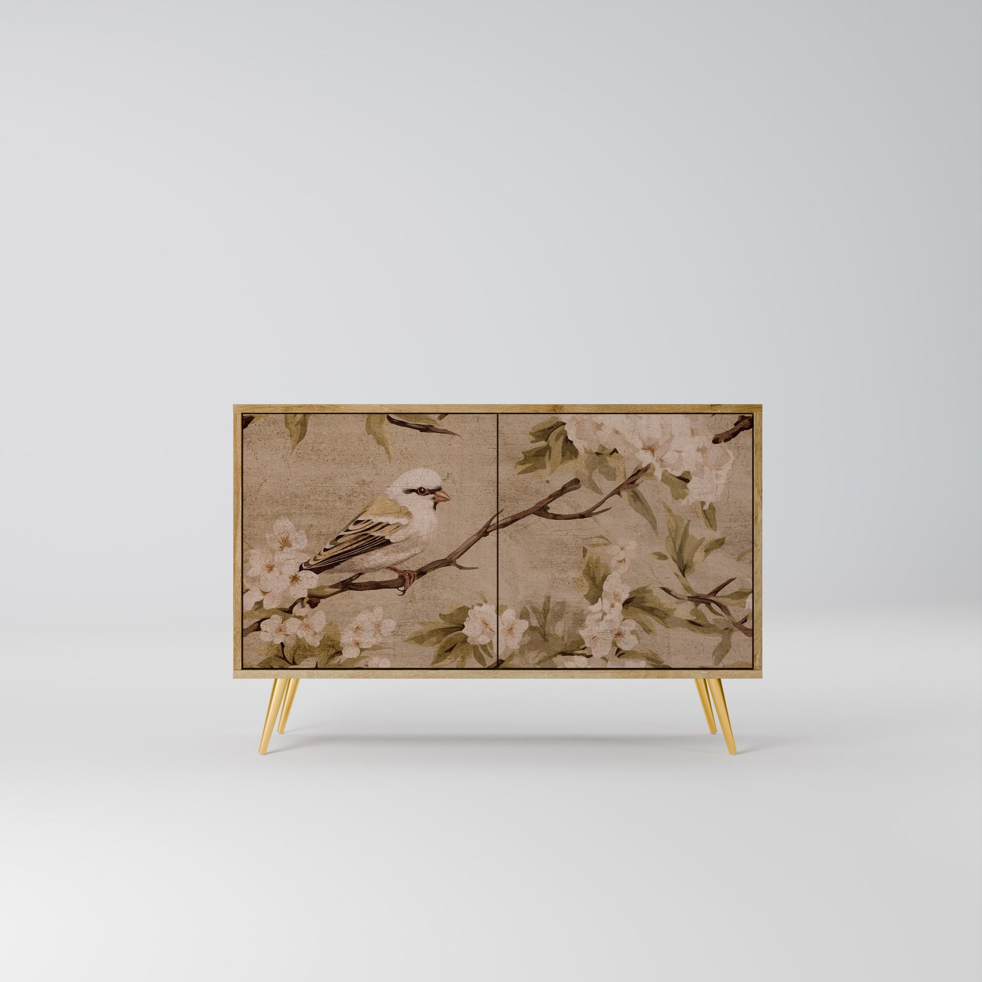 PETAL DISTINGUISH 2-Door Sideboard in Oak Effect