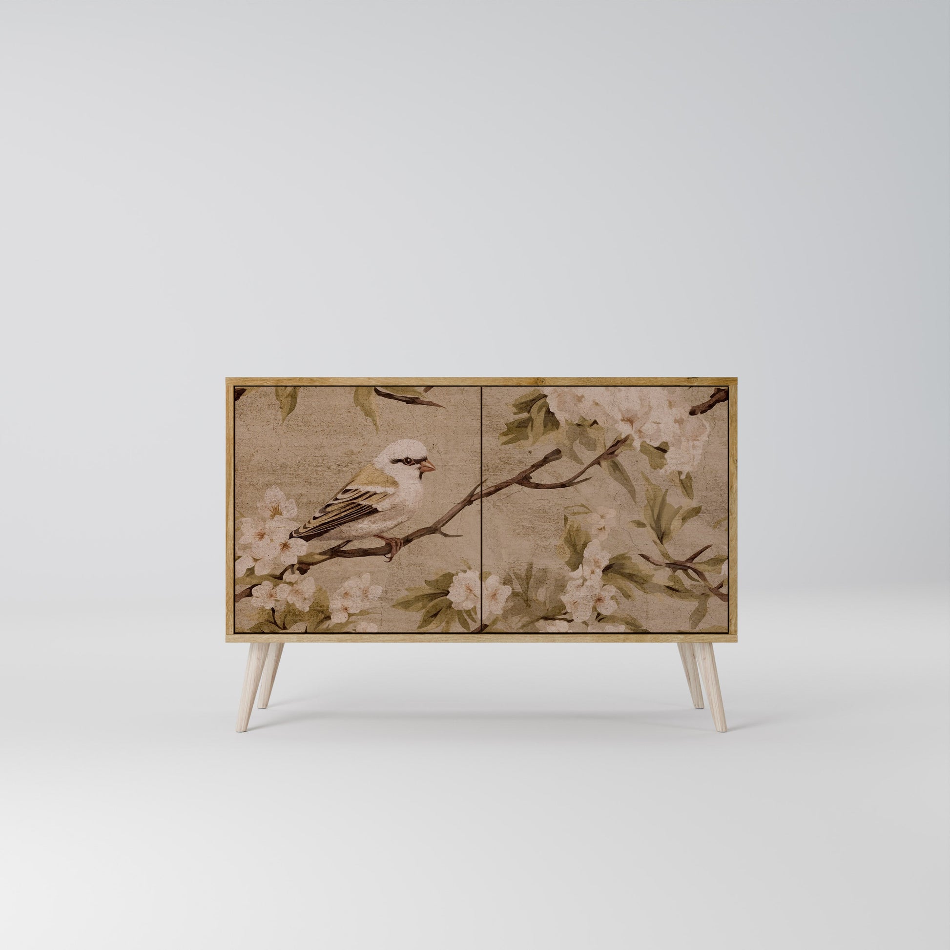 PETAL DISTINGUISH 2-Door Sideboard in Oak Effect