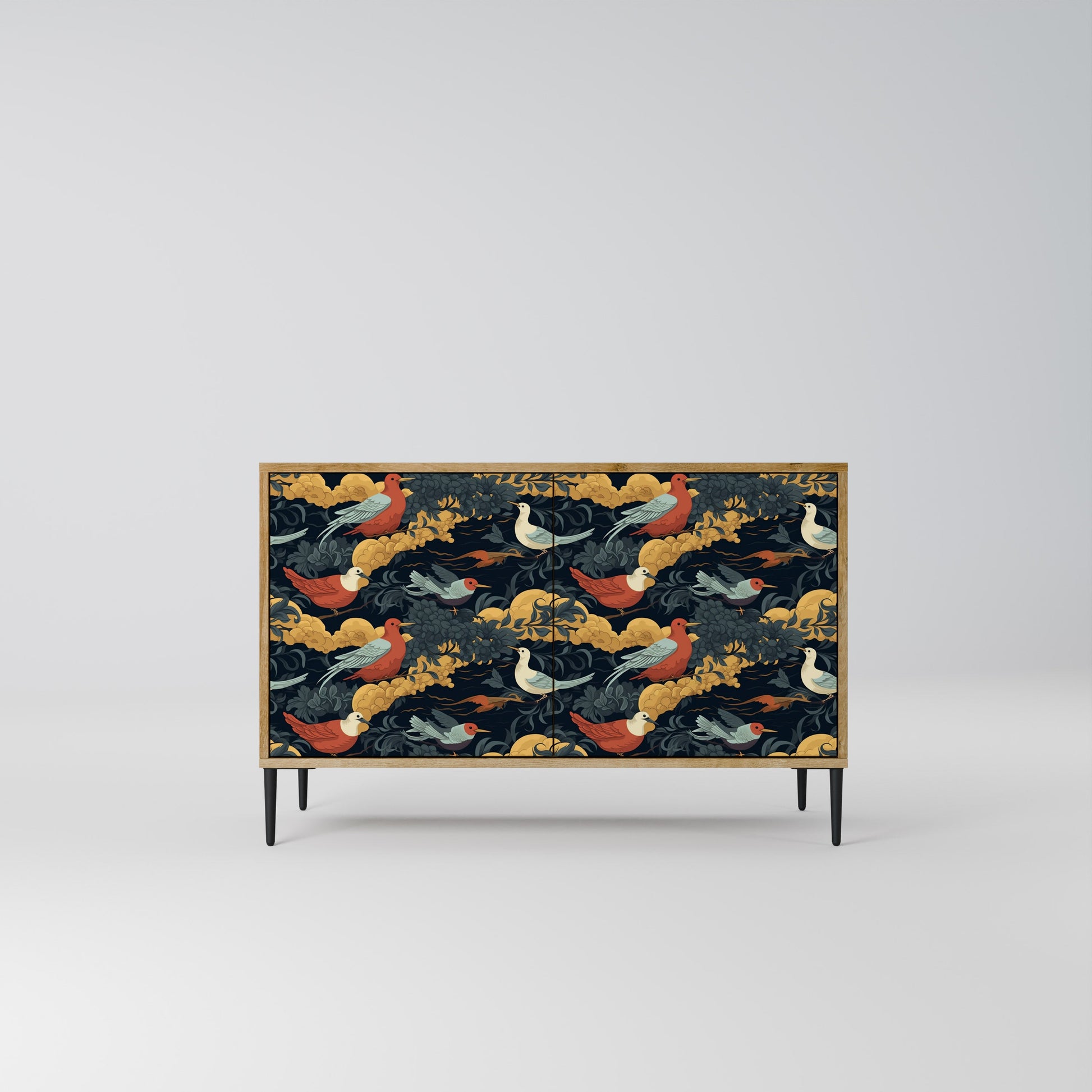 FOWLY DAZE 2-Door Sideboard in Oak Effect