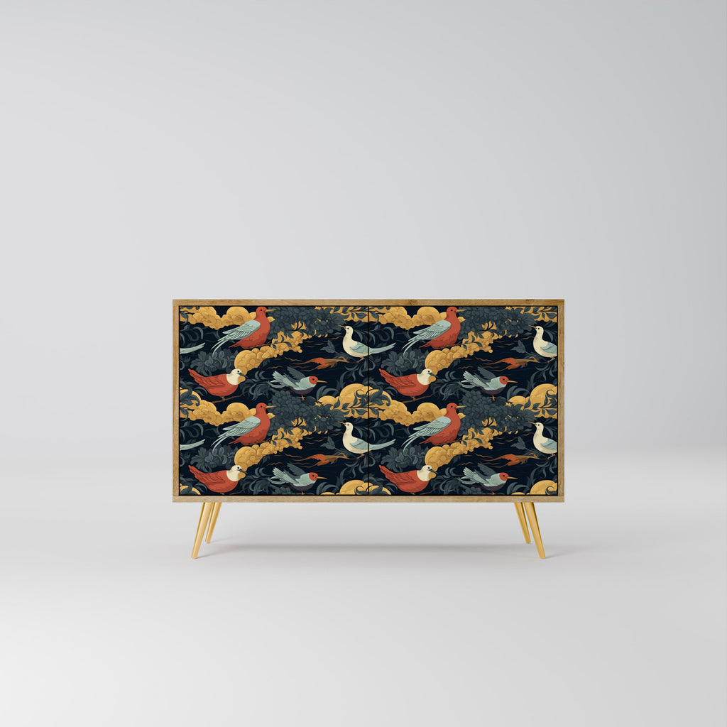 FOWLY DAZE 2-Door Sideboard in Oak Effect