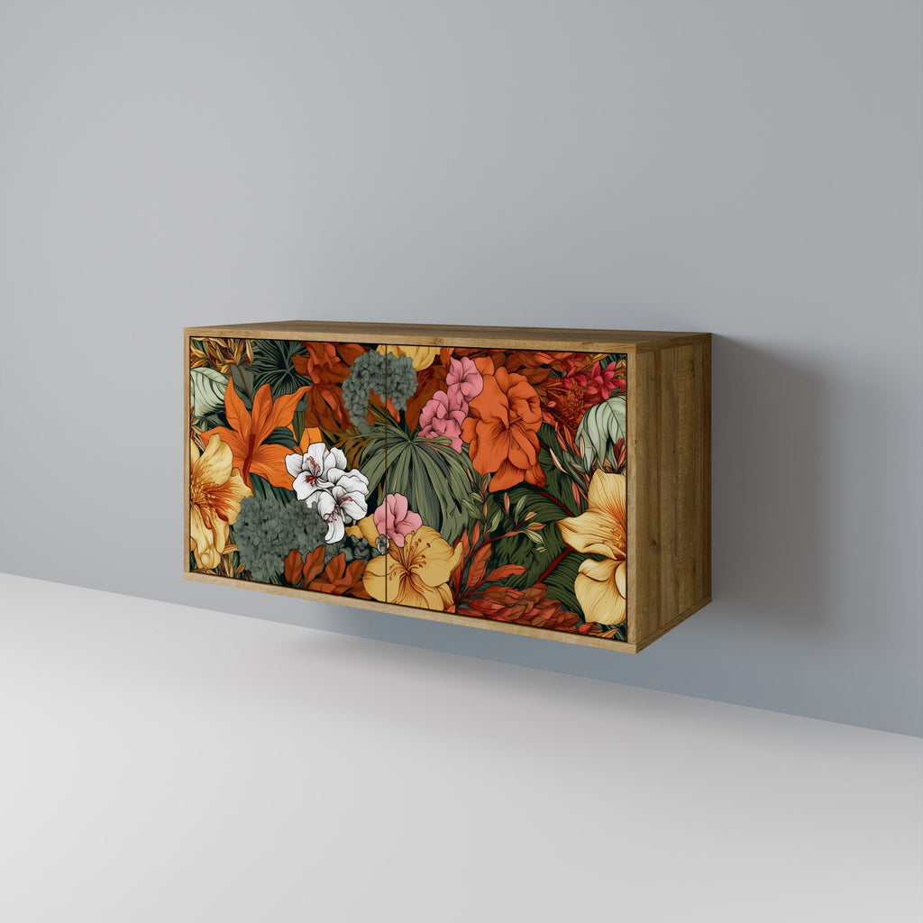 RADIANT FLORA 2-Door Sideboard in Oak Effect