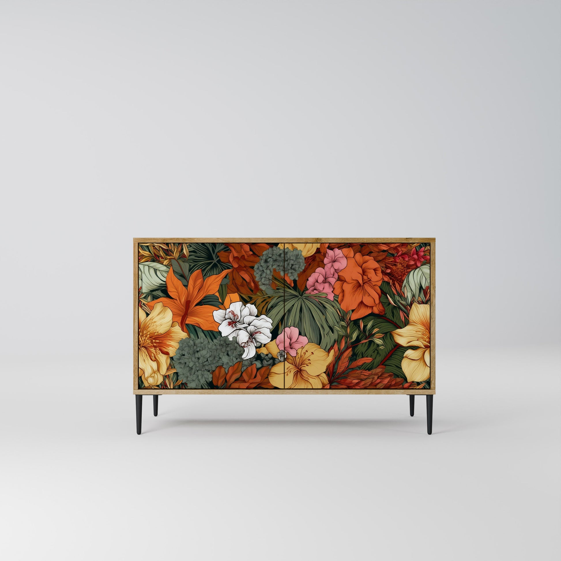 RADIANT FLORA 2-Door Sideboard in Oak Effect