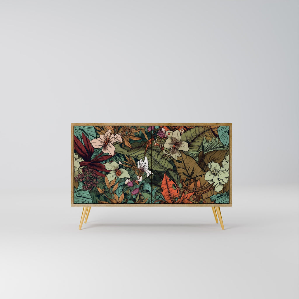 BOTANICAL EMERGENCE 2-Door Sideboard in Oak Effect