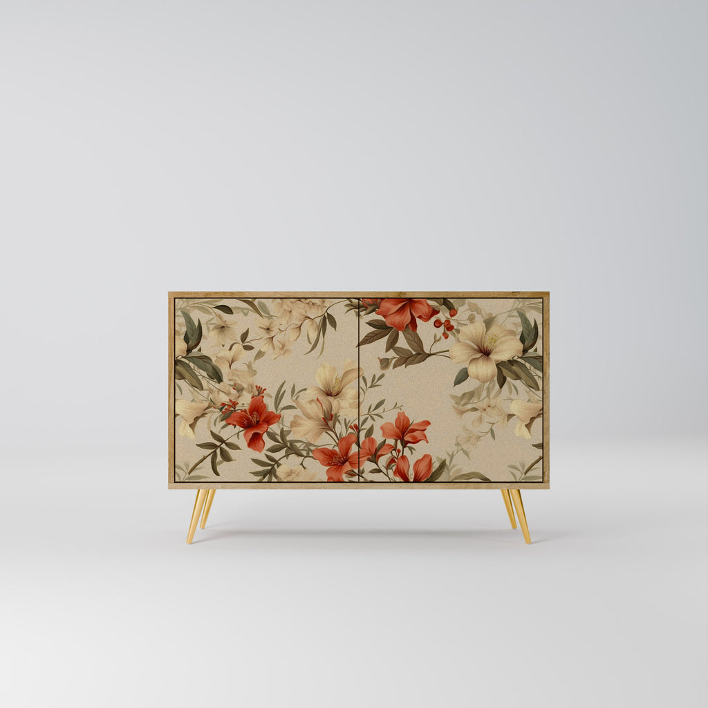 BLOOMING HARMONY 2-Door Sideboard in Oak Effect