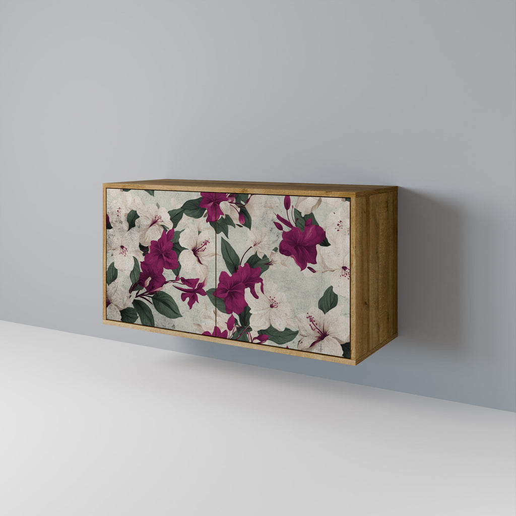FLOWERET DREAM 2-Door Sideboard in Oak Effect