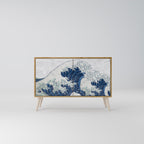 THE GREAT WAVE AT KANAGAWA 2-Door Sideboard
