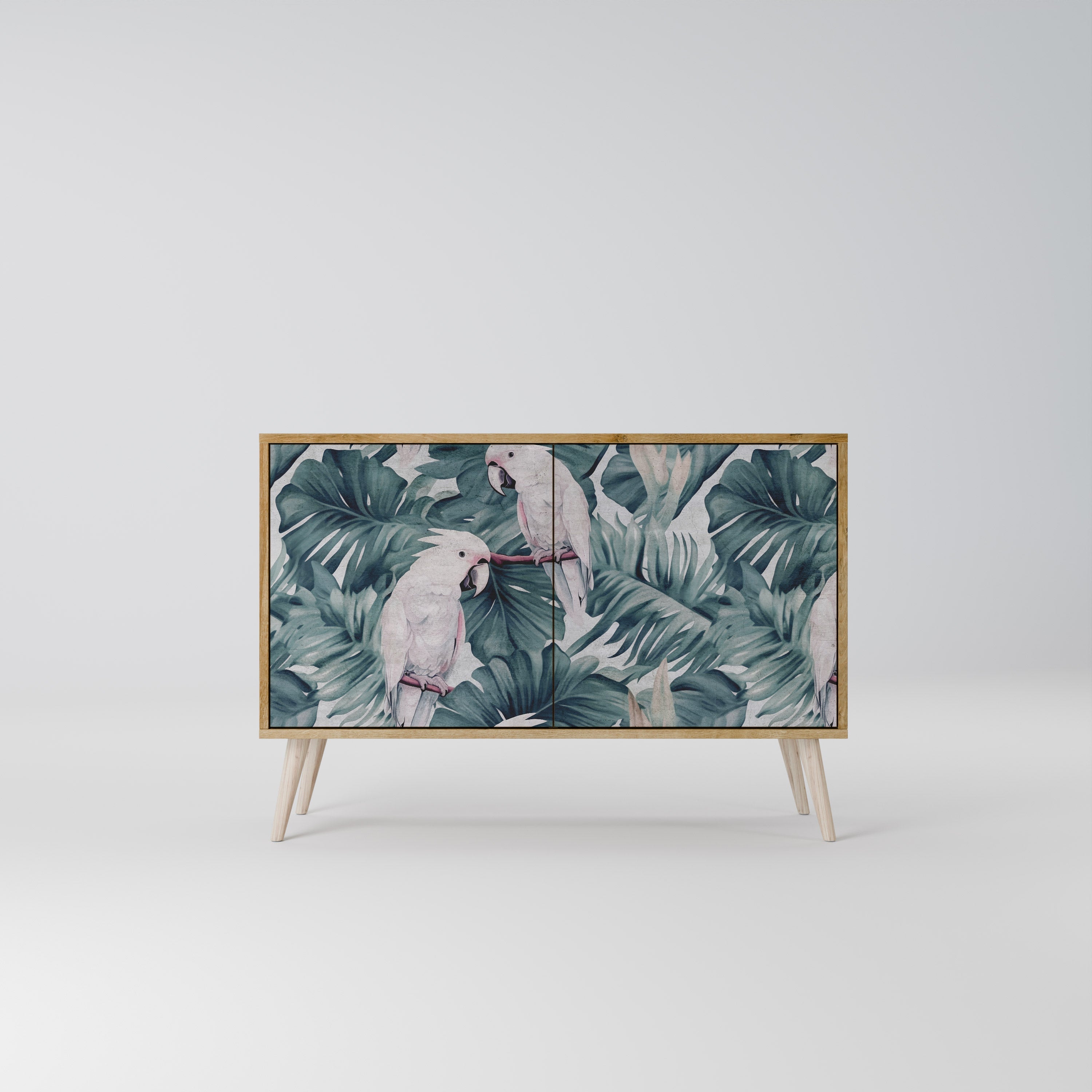 Buffet 2 portes POPINJAY LOOK effet chêne