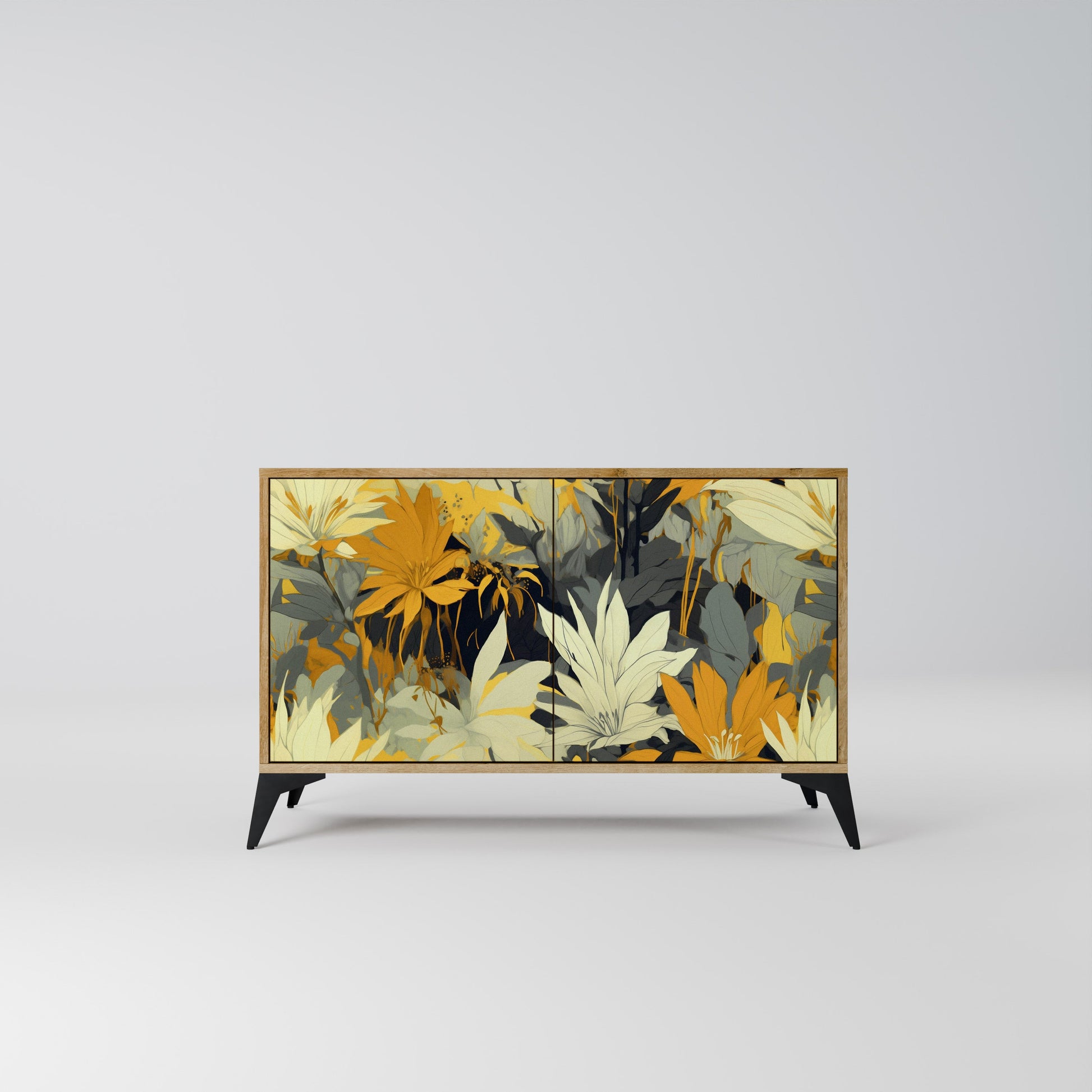 SUNKISSED LILY 2-Door Sideboard in Oak Effect