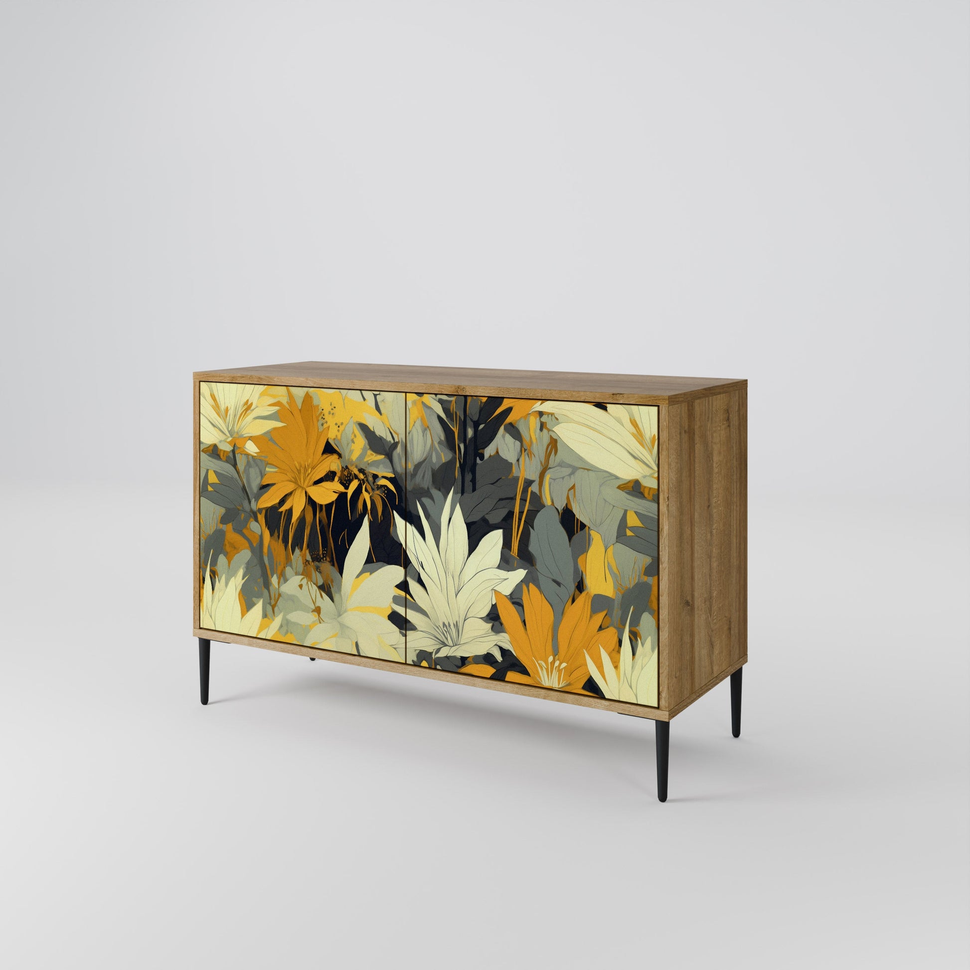 SUNKISSED LILY 2-Door Sideboard in Oak Effect