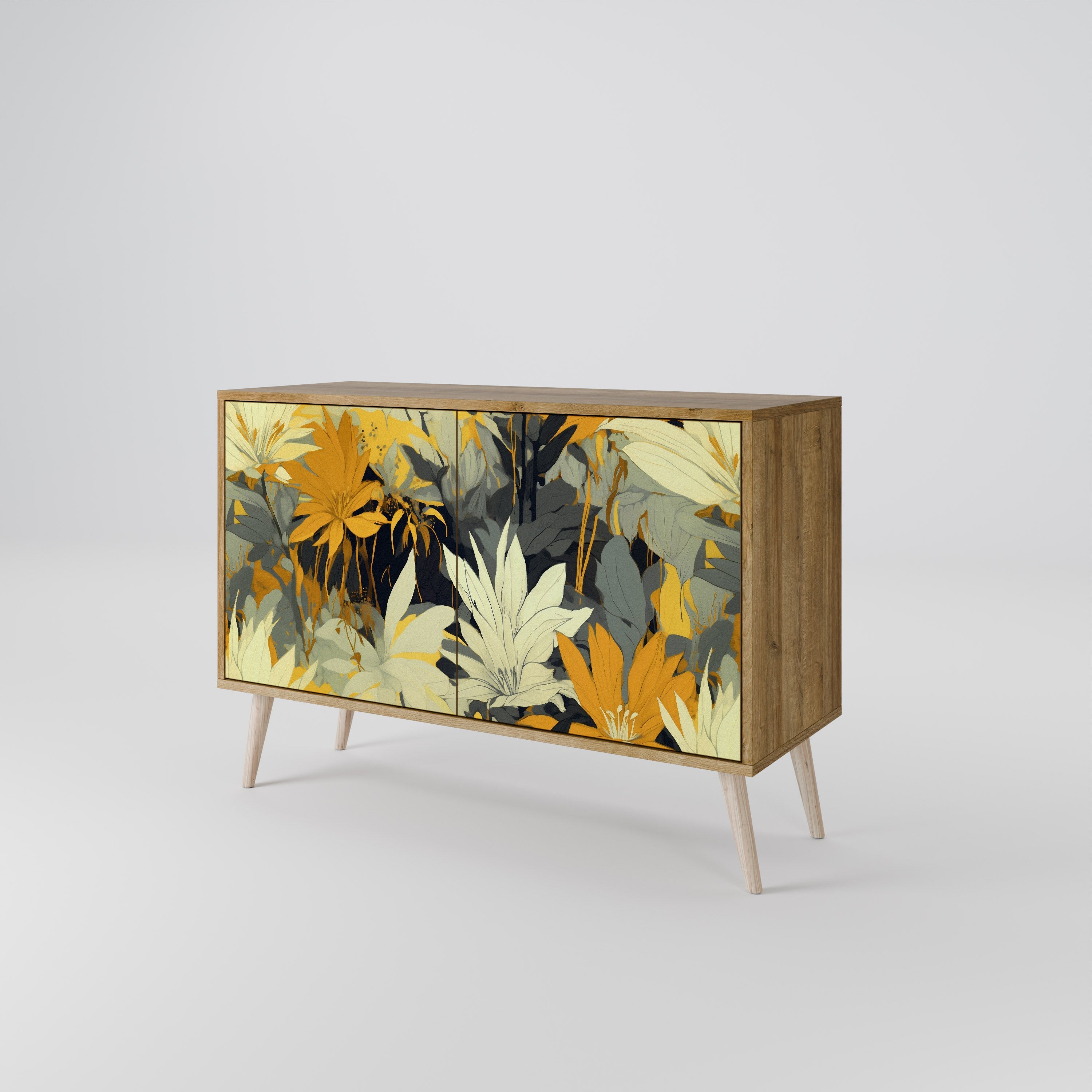 SUNKISSED LILY 2-Door Sideboard in Oak Effect