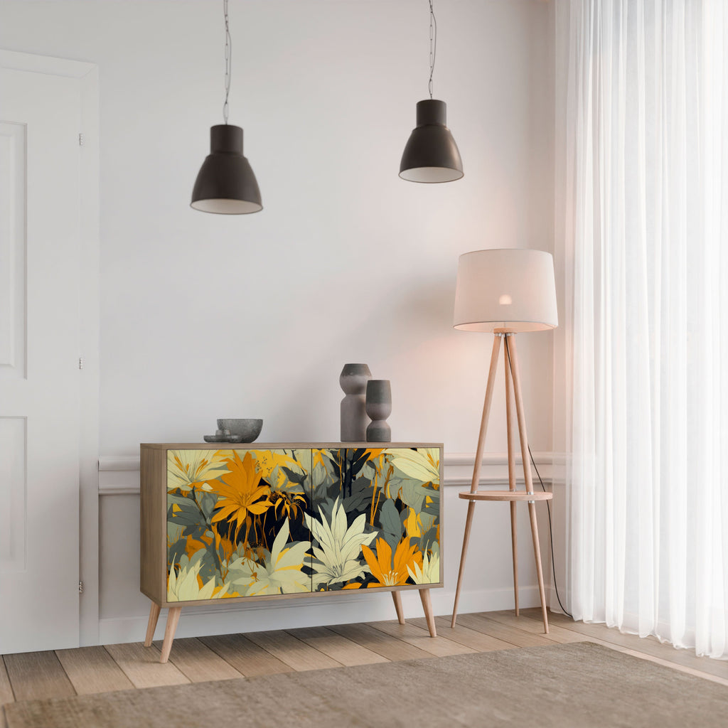 SUNKISSED LILY 2-Door Sideboard in Oak Effect