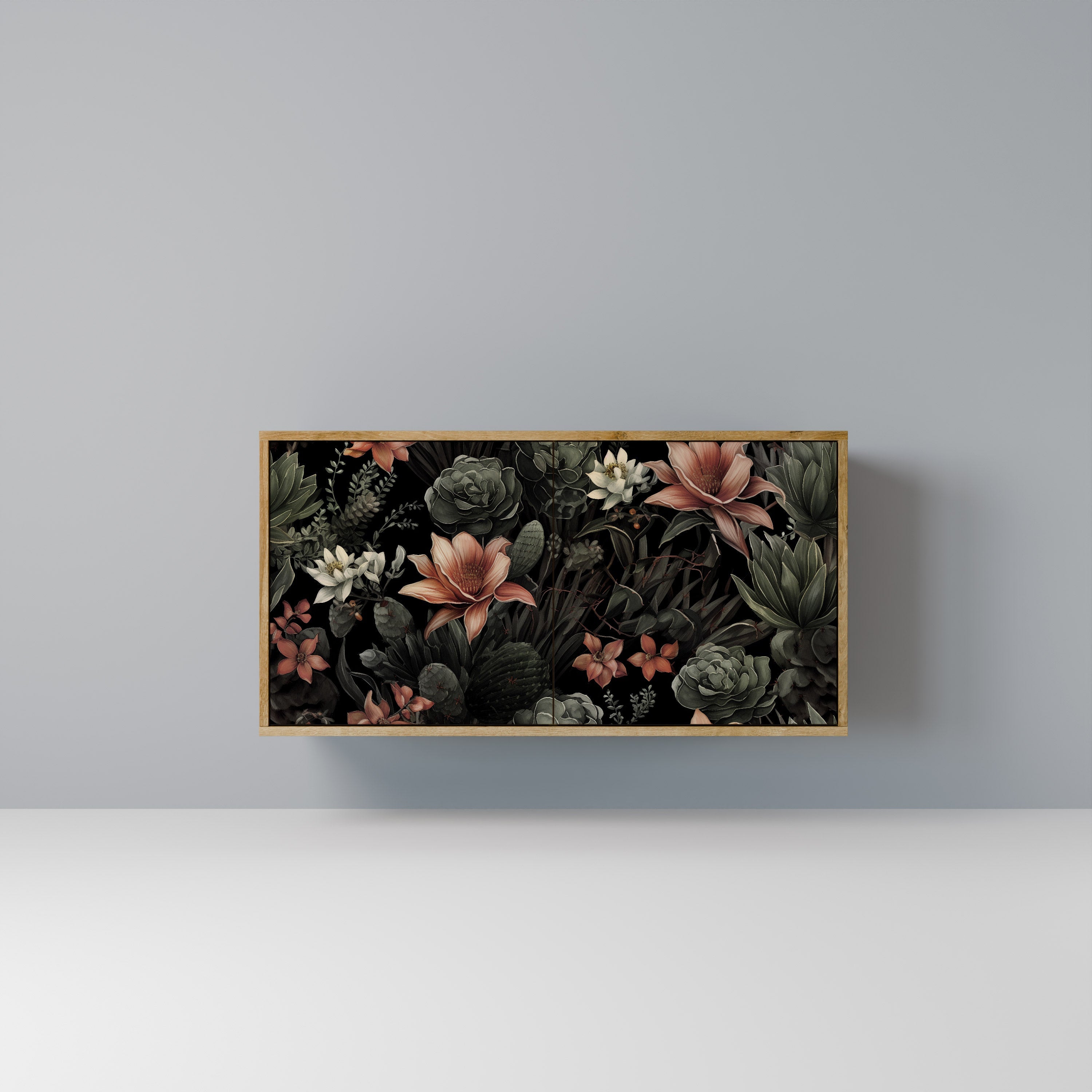 SECRET VERDURE 2-Door Sideboard in Oak Effect