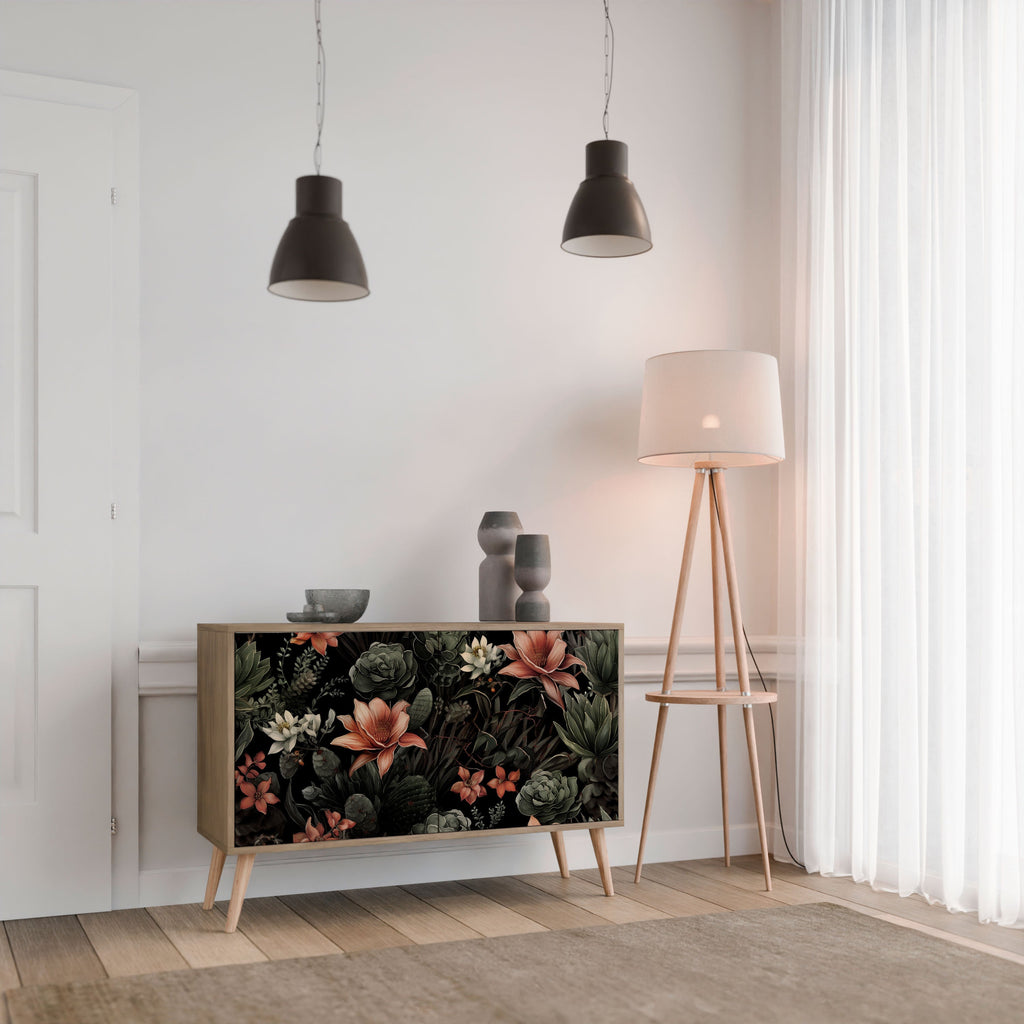 SECRET VERDURE 2-Door Sideboard in Oak Effect
