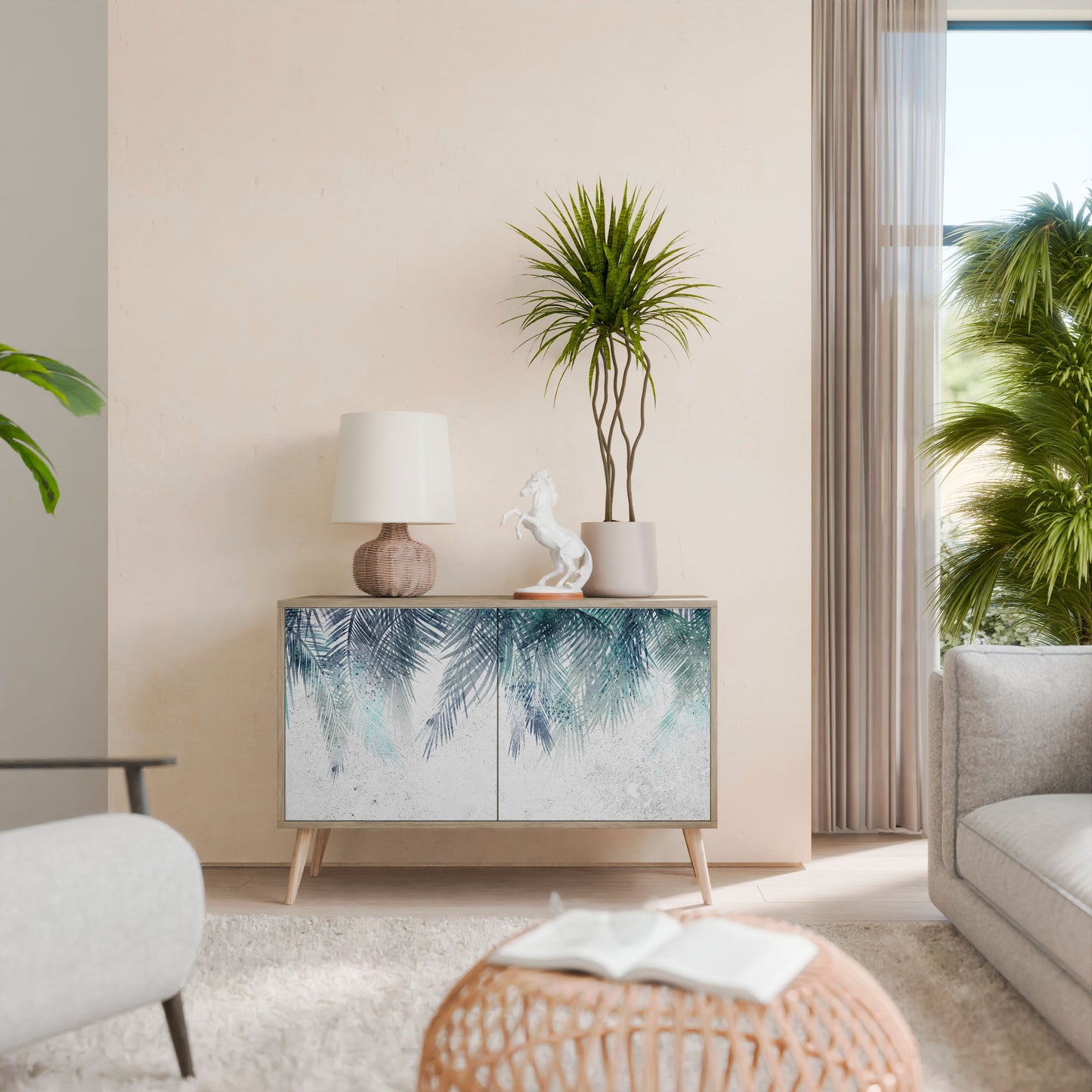 PALM VEIL 2-Door Sideboard