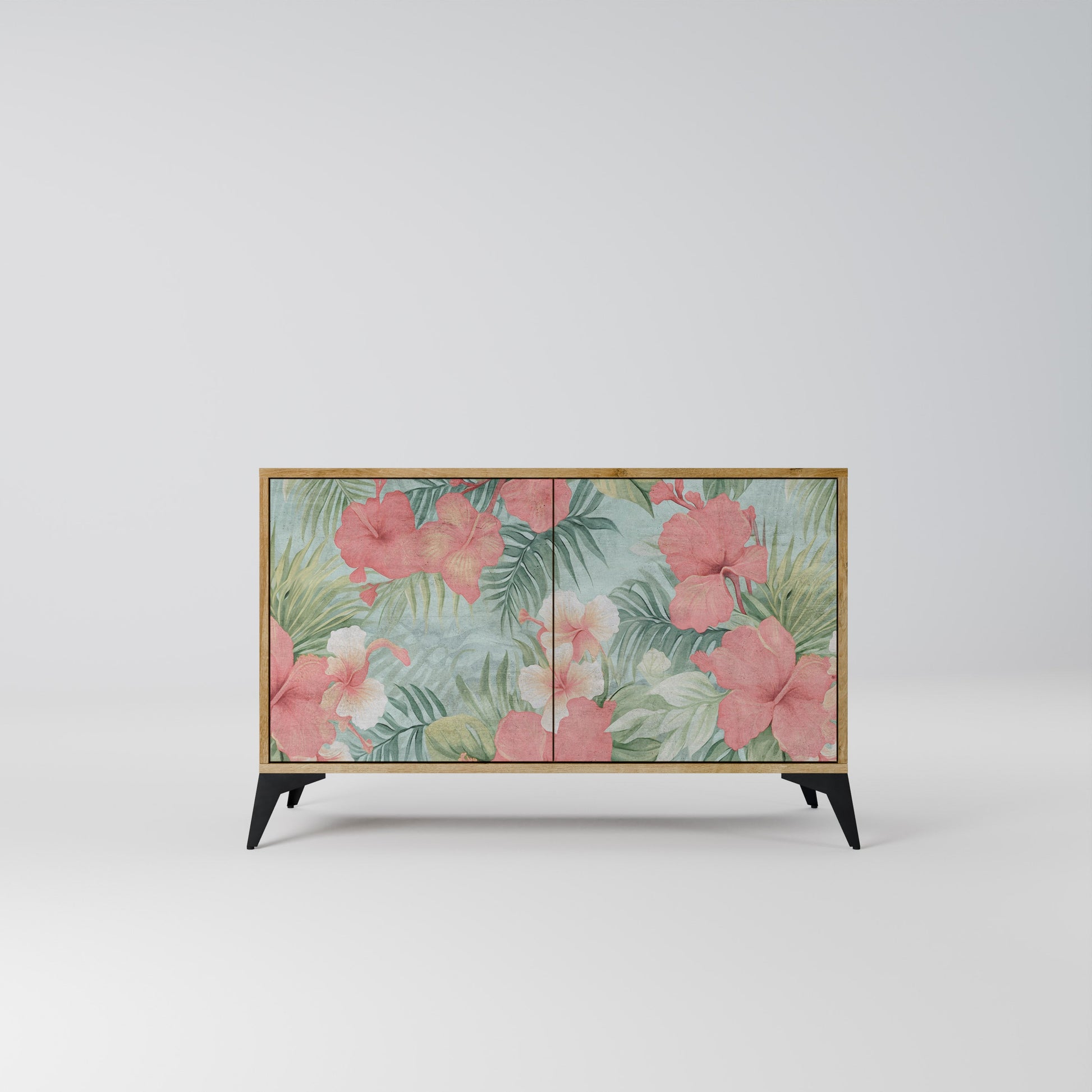 HAWAIIAN SPIRIT 2-Door Sideboard in Oak Effect