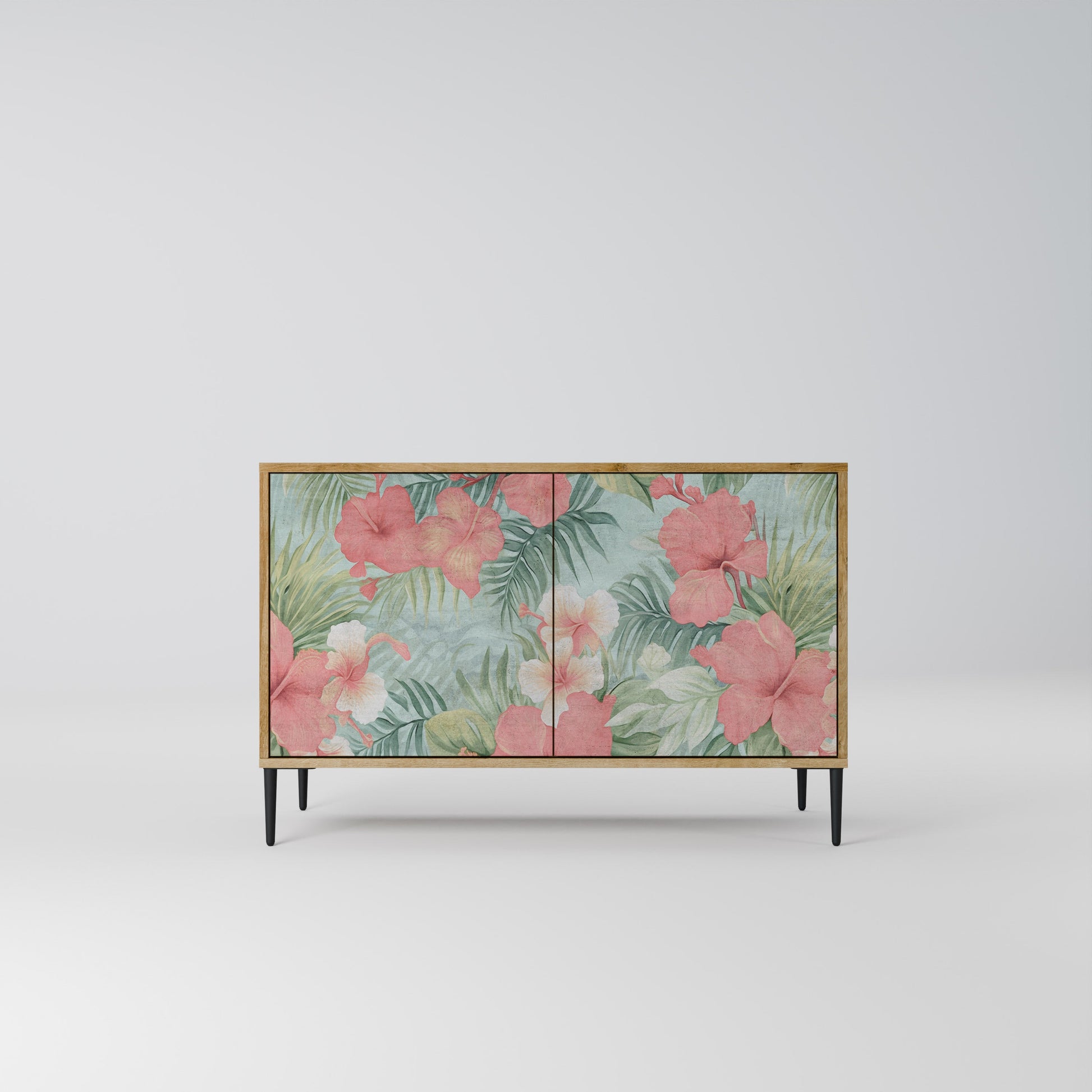 HAWAIIAN SPIRIT 2-Door Sideboard in Oak Effect