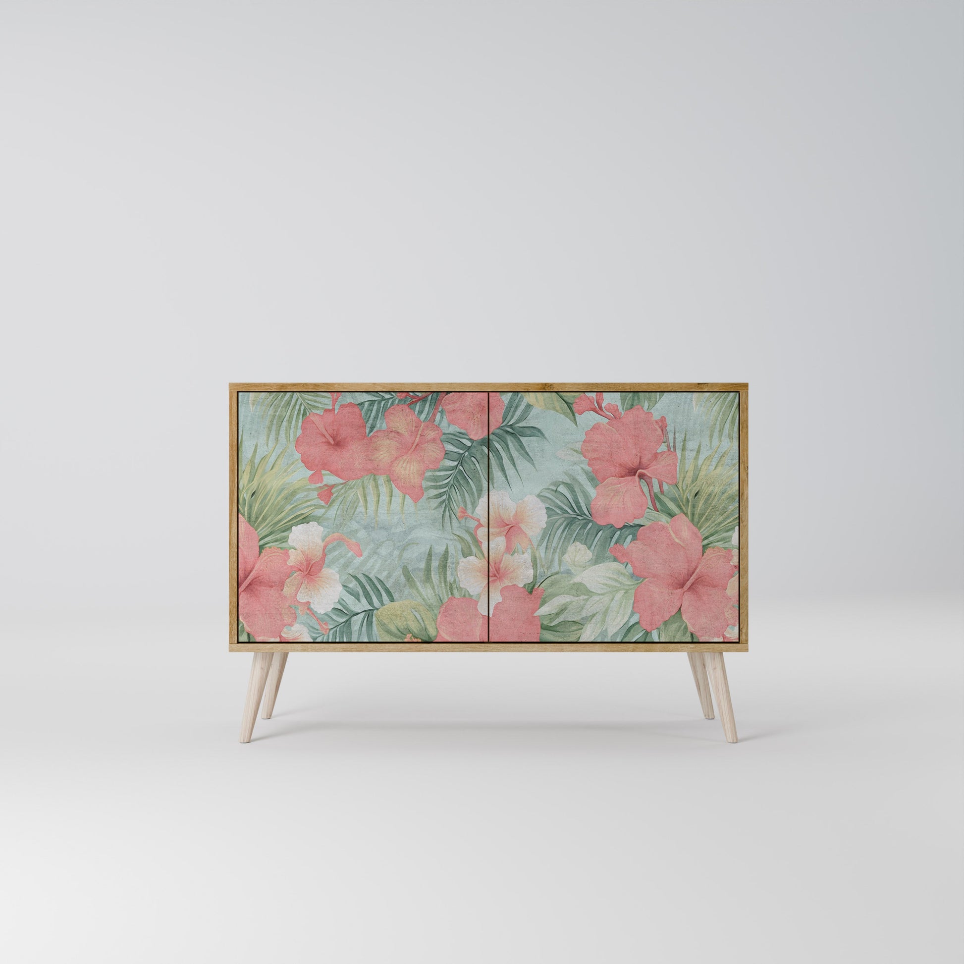 HAWAIIAN SPIRIT 2-Door Sideboard in Oak Effect