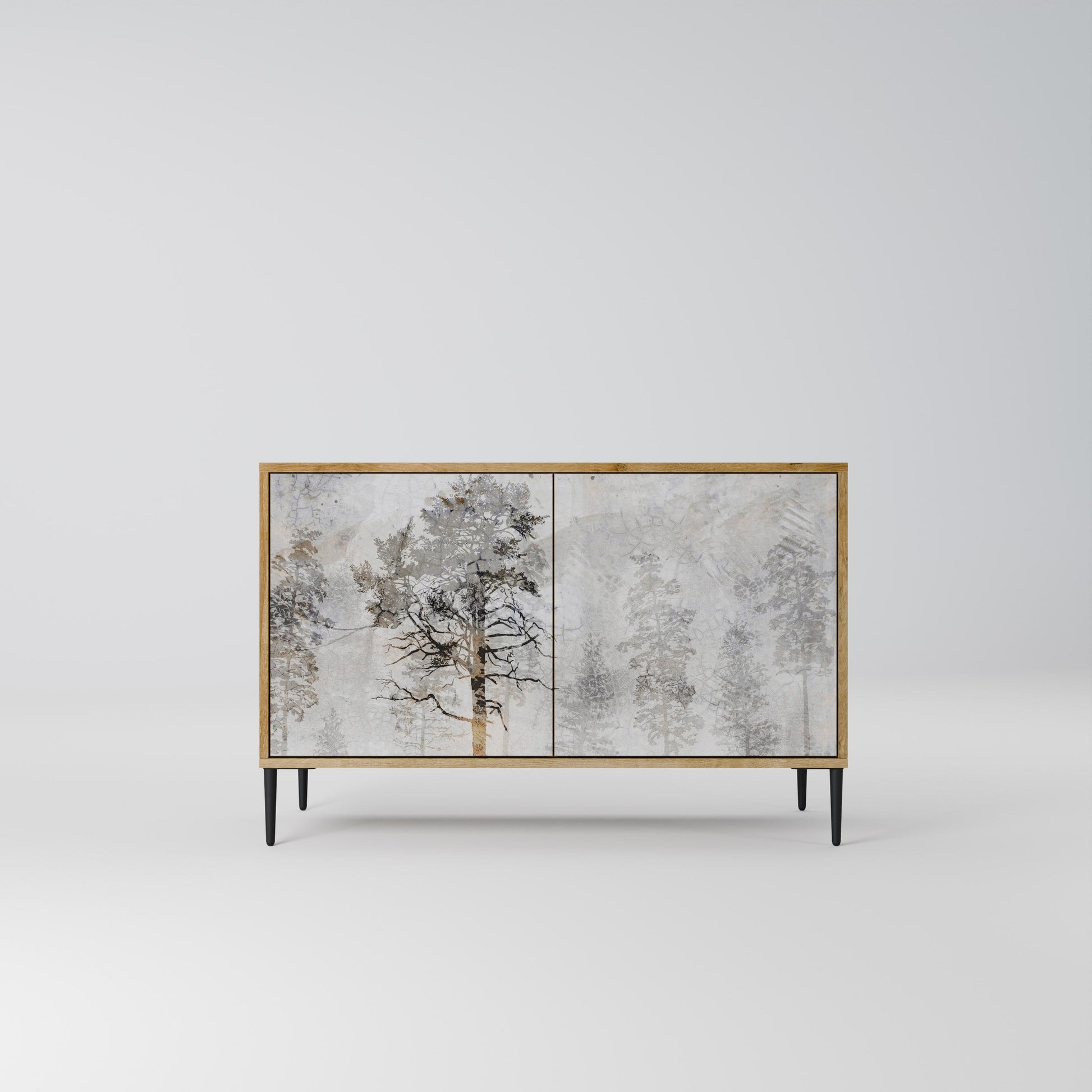 FADE IN THE TREES 2-Door Sideboard in Oak Effect