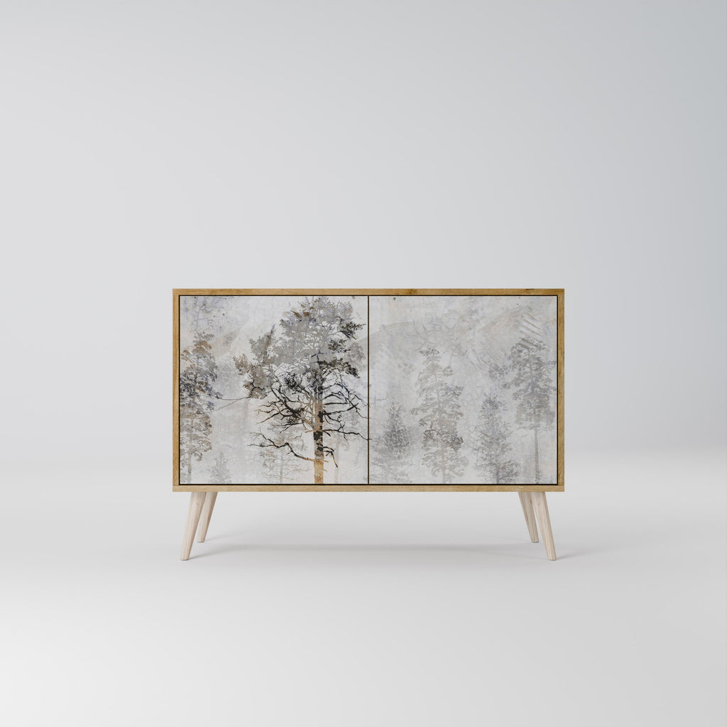 FADE IN THE TREES 2-Door Sideboard in Oak Effect