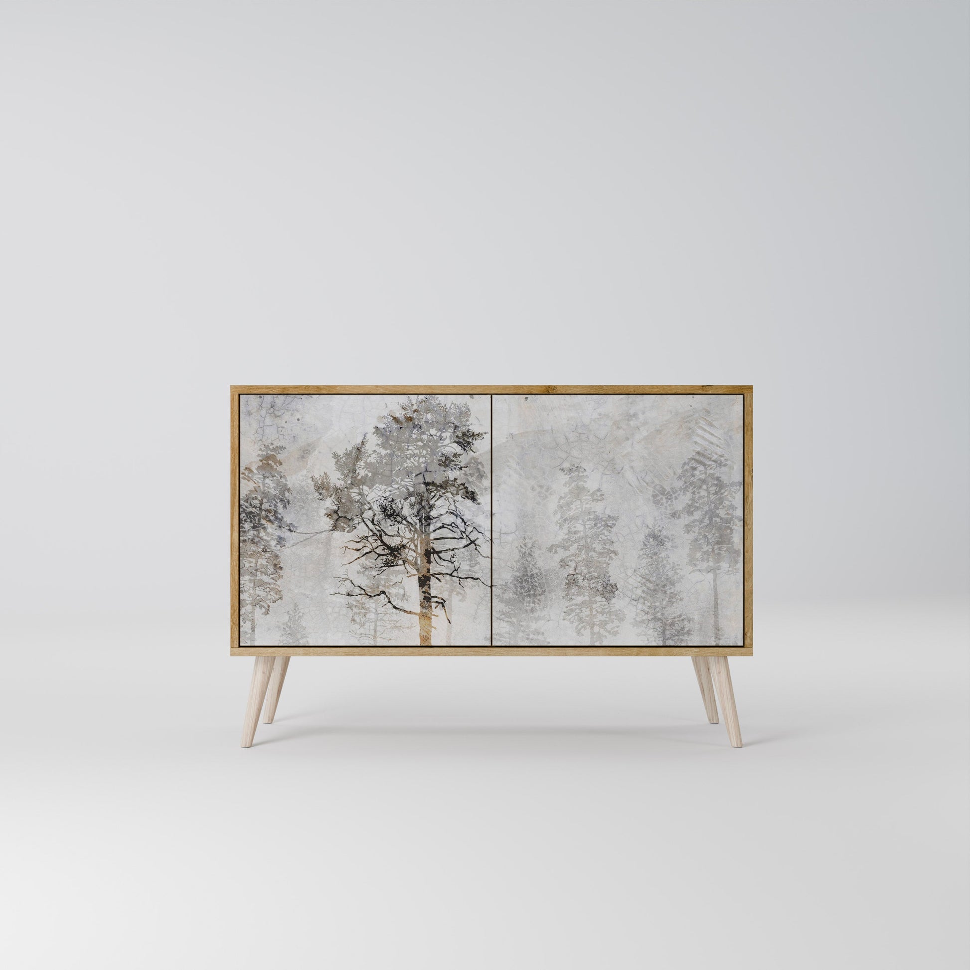FADE IN THE TREES 2-Door Sideboard in Oak Effect