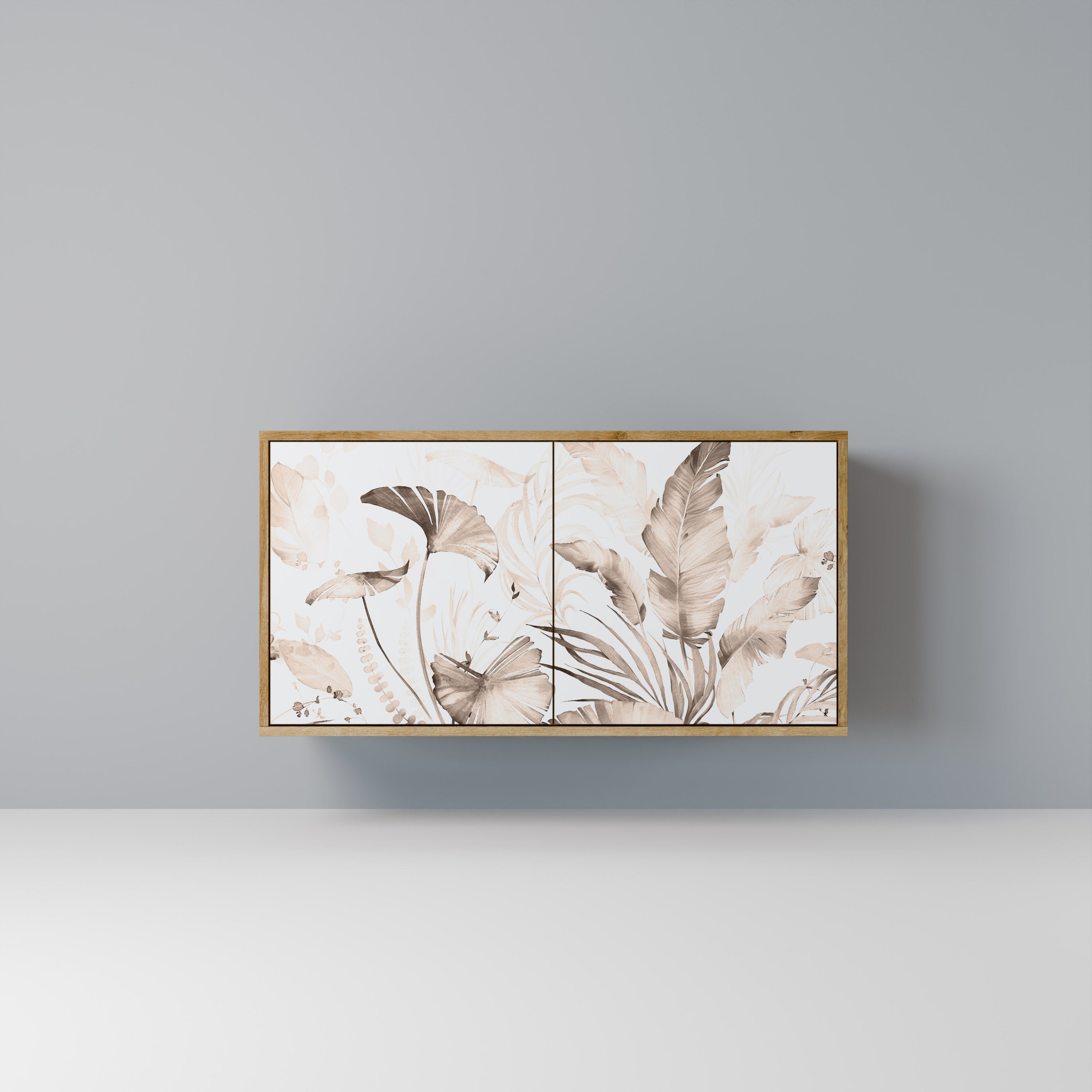 WILD TENDERNESS 2-Door Sideboard in Oak Effect