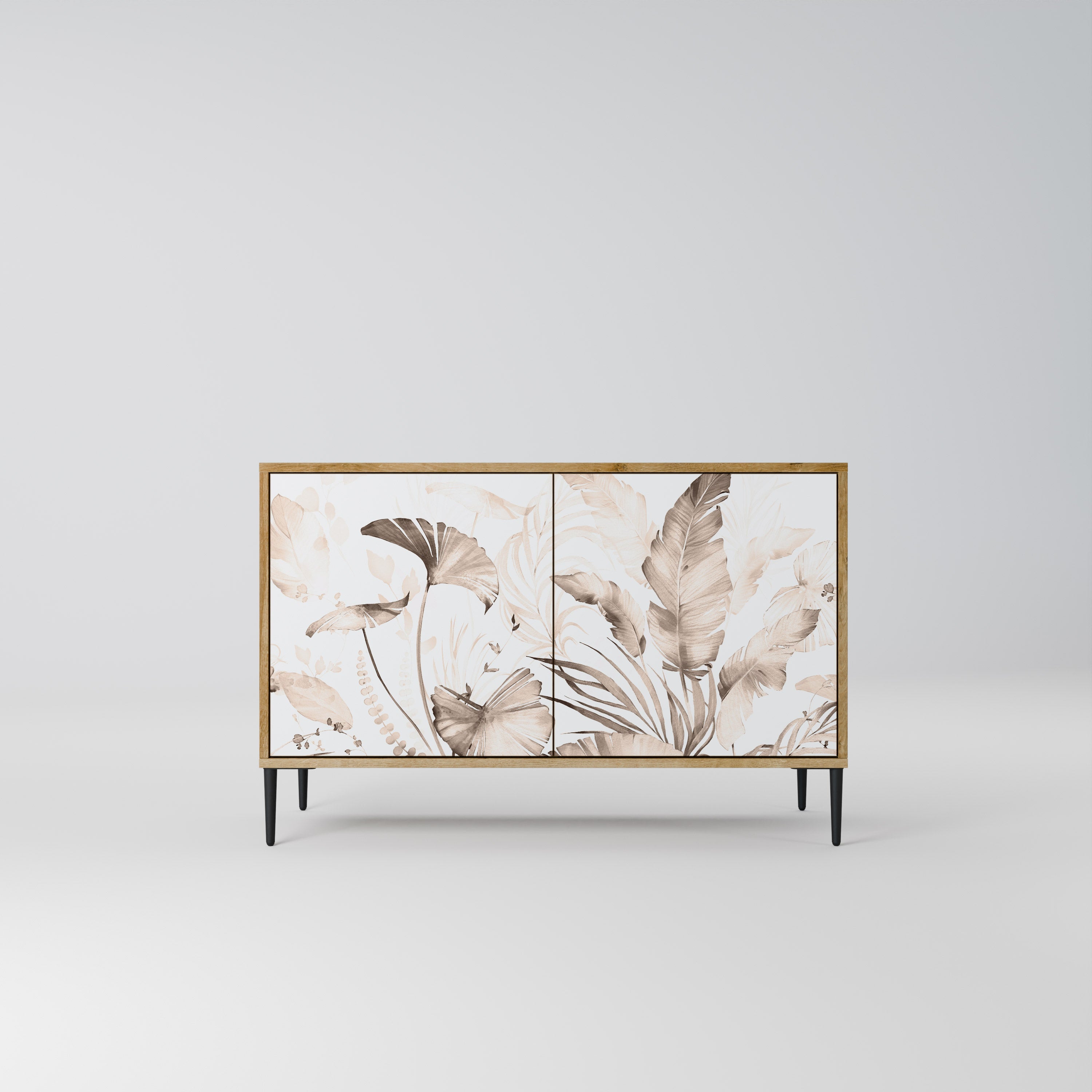 WILD TENDERNESS 2-Door Sideboard in Oak Effect