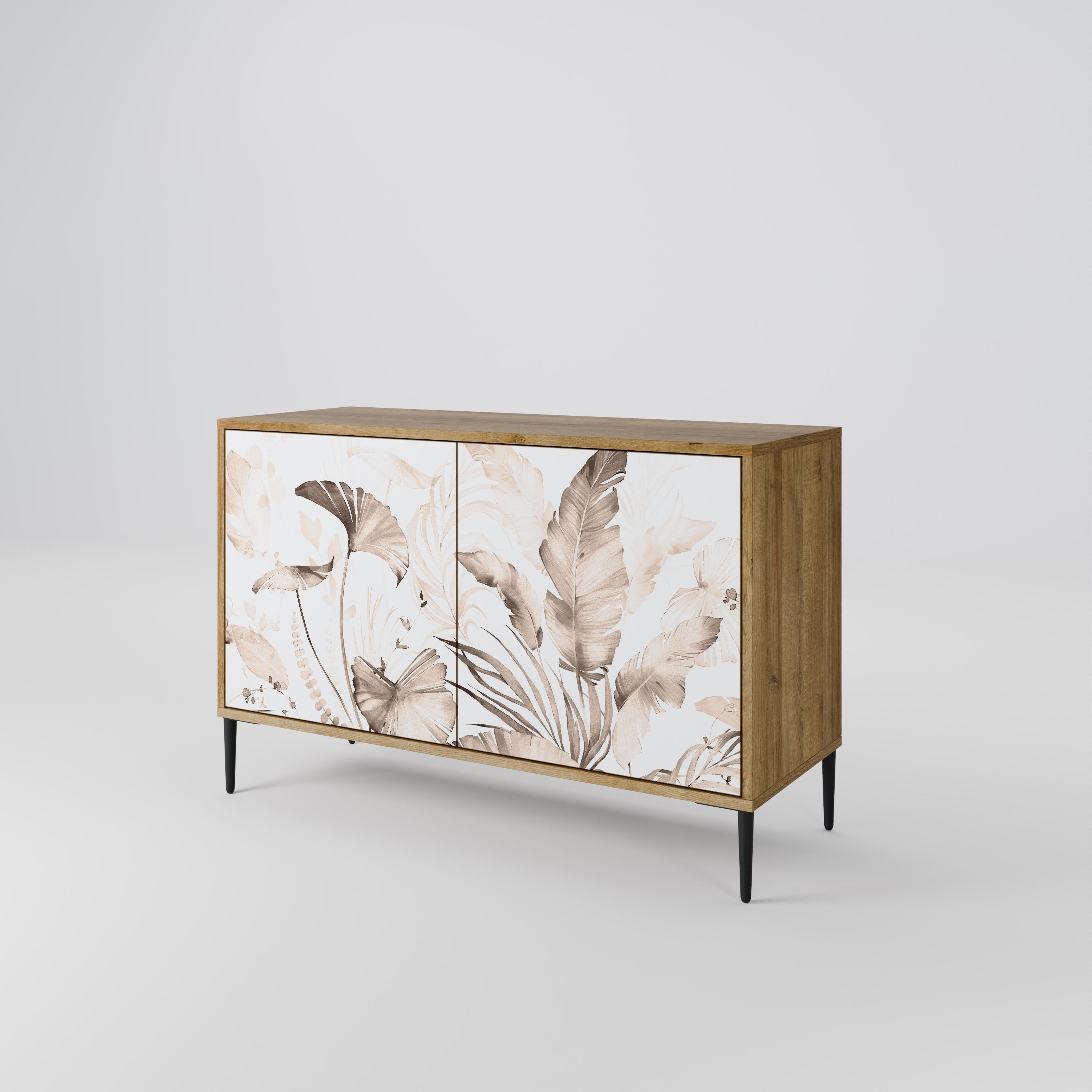 WILD TENDERNESS 2-Door Sideboard in Oak Effect