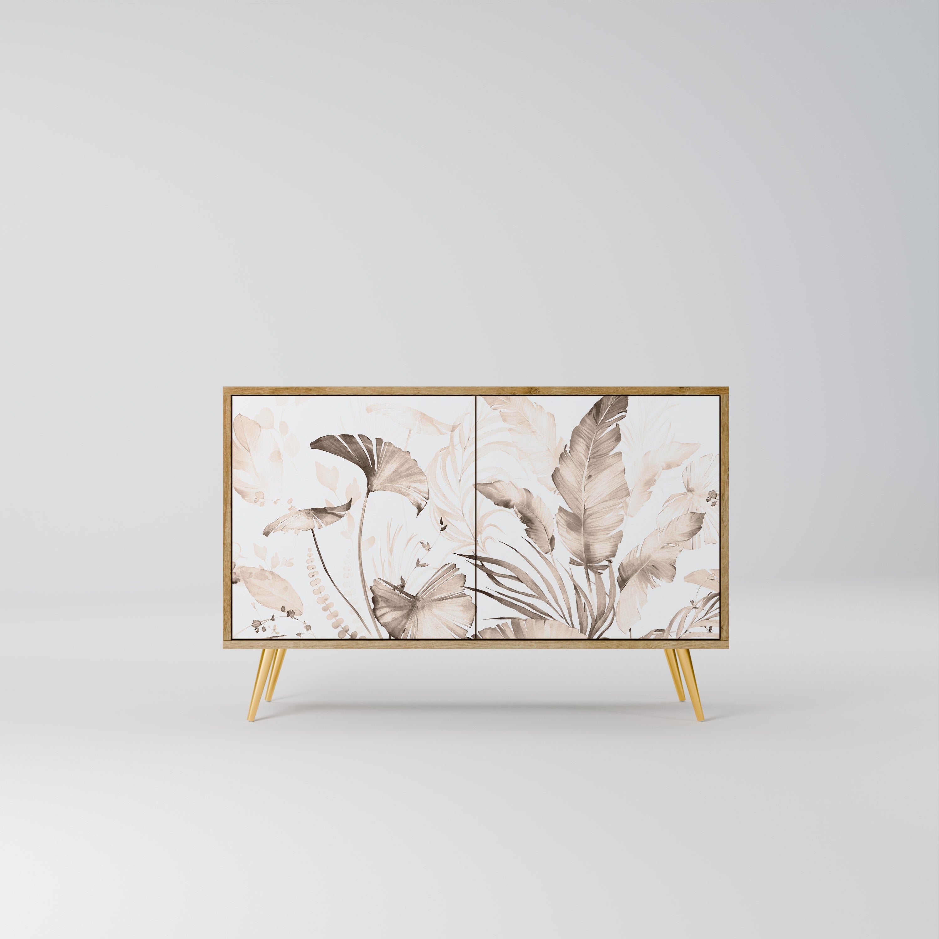 WILD TENDERNESS 2-Door Sideboard in Oak Effect