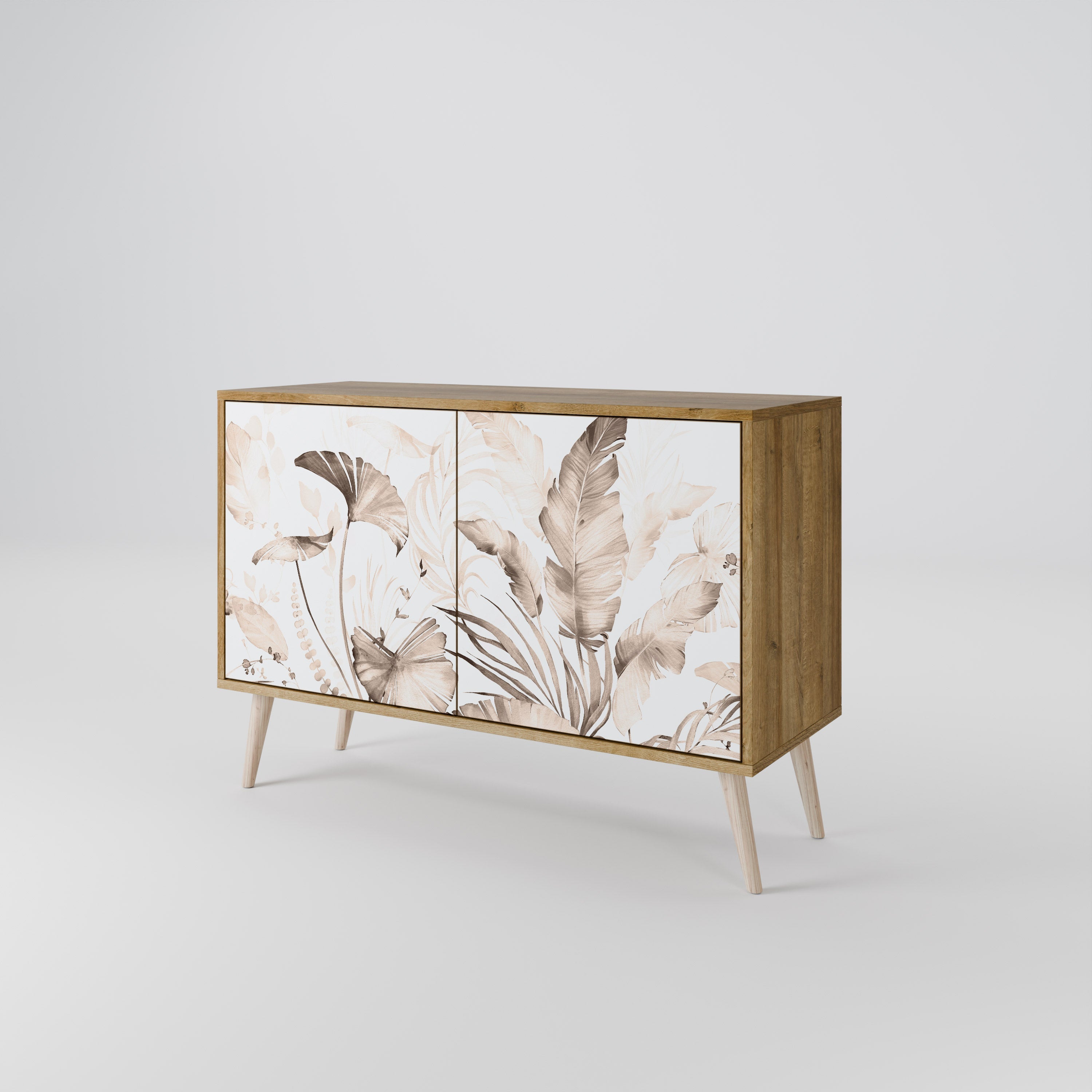 WILD TENDERNESS 2-Door Sideboard in Oak Effect