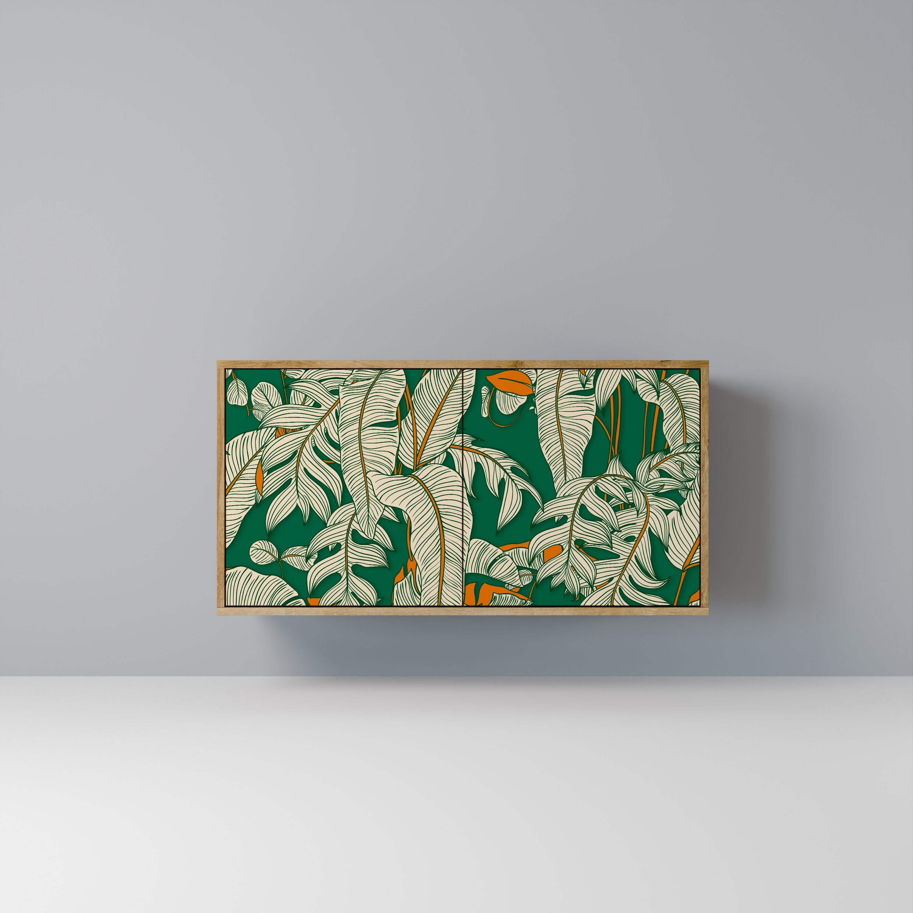 VERDANT PLEASURES 2-Door Sideboard in Oak Effect