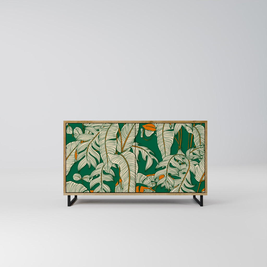 VERDANT PLEASURES 2-Door Sideboard in Oak Effect