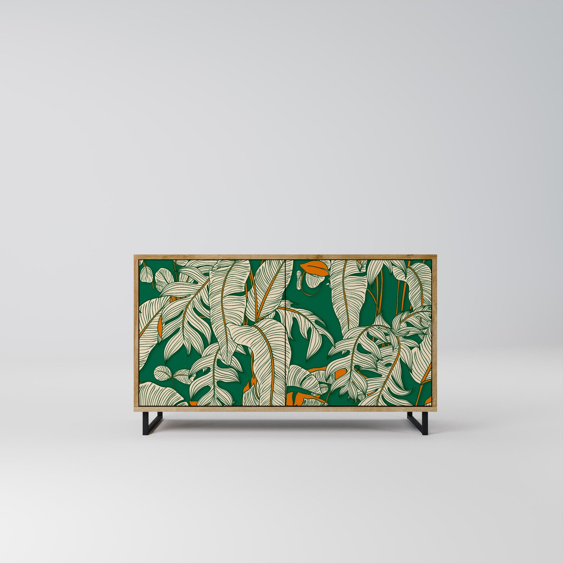 VERDANT PLEASURES 2-Door Sideboard in Oak Effect