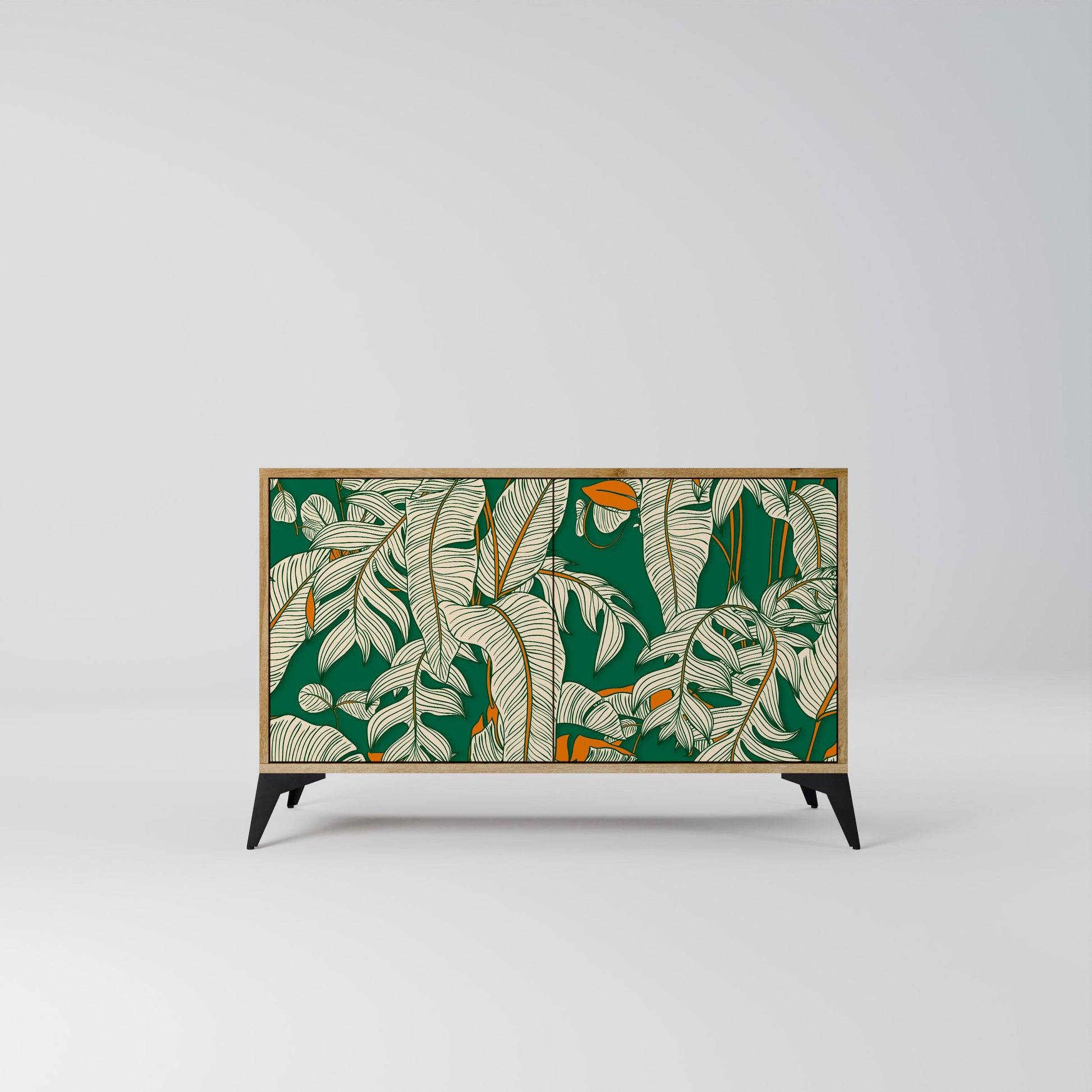 VERDANT PLEASURES 2-Door Sideboard in Oak Effect