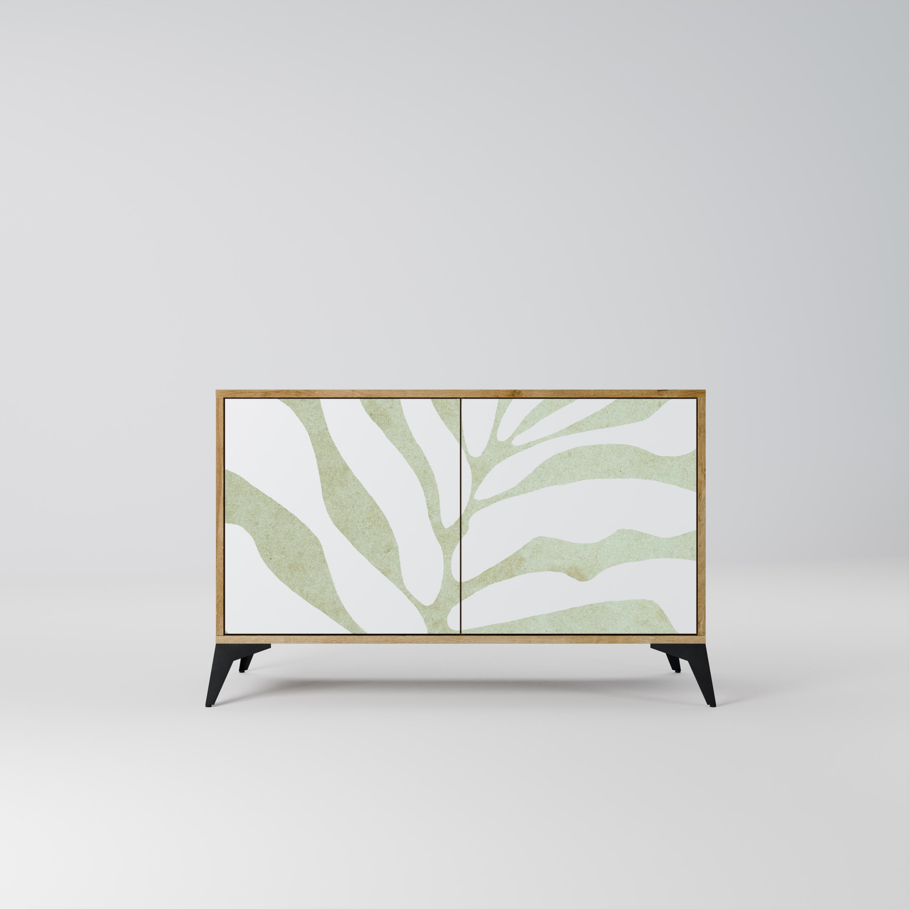 BOTANICAL SPARK 2-Door Sideboard in Oak Effect