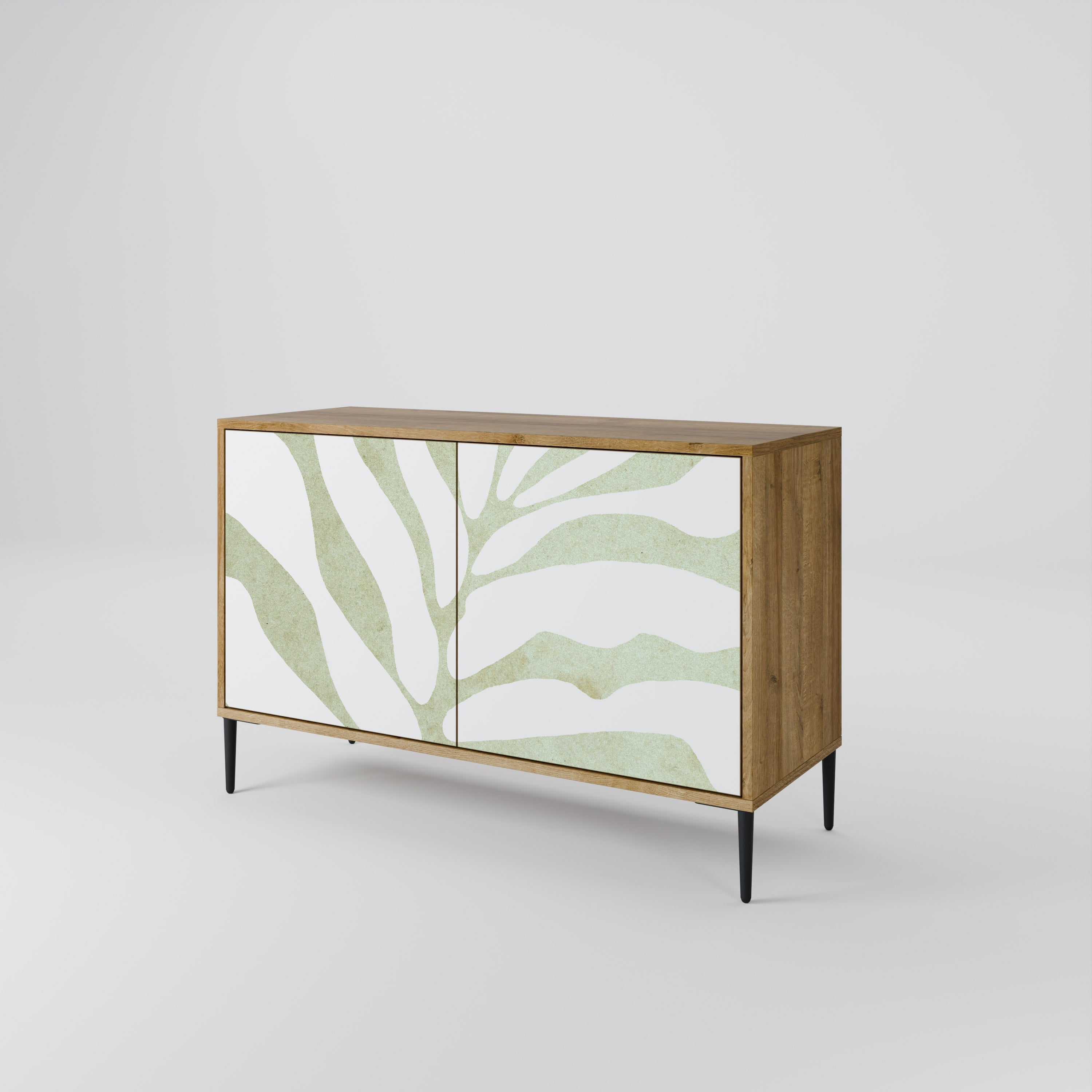 BOTANICAL SPARK 2-Door Sideboard in Oak Effect