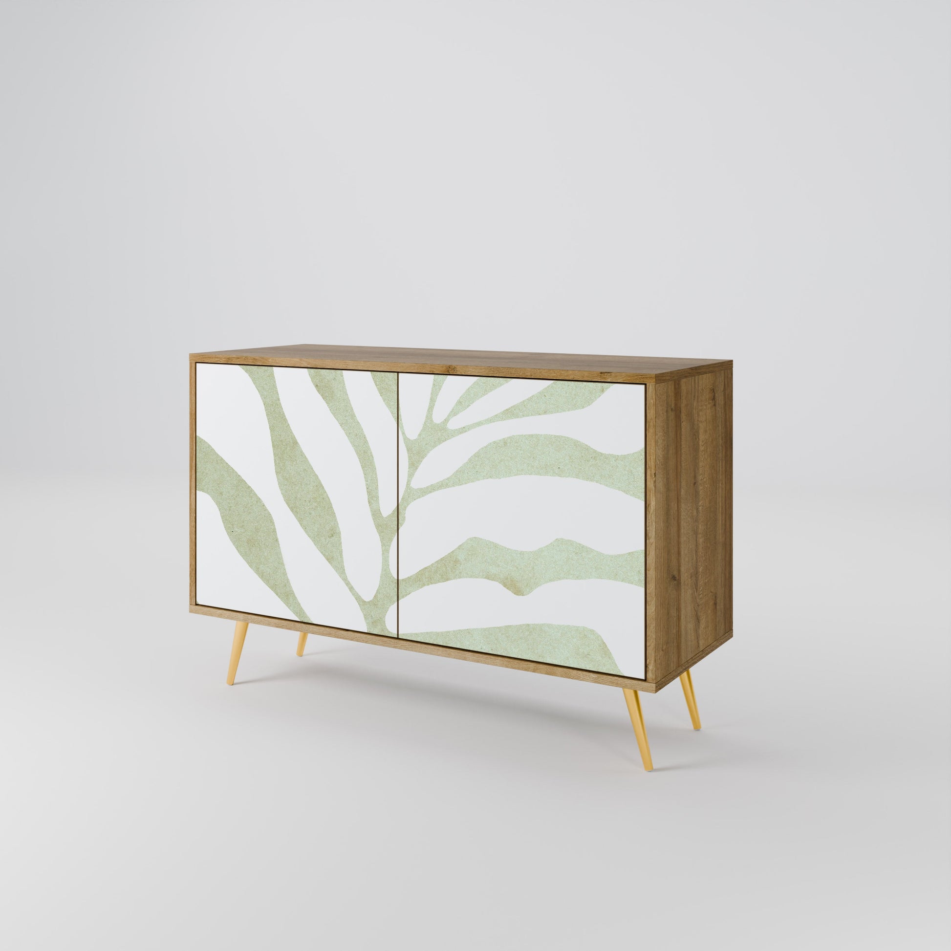 BOTANICAL SPARK 2-Door Sideboard in Oak Effect