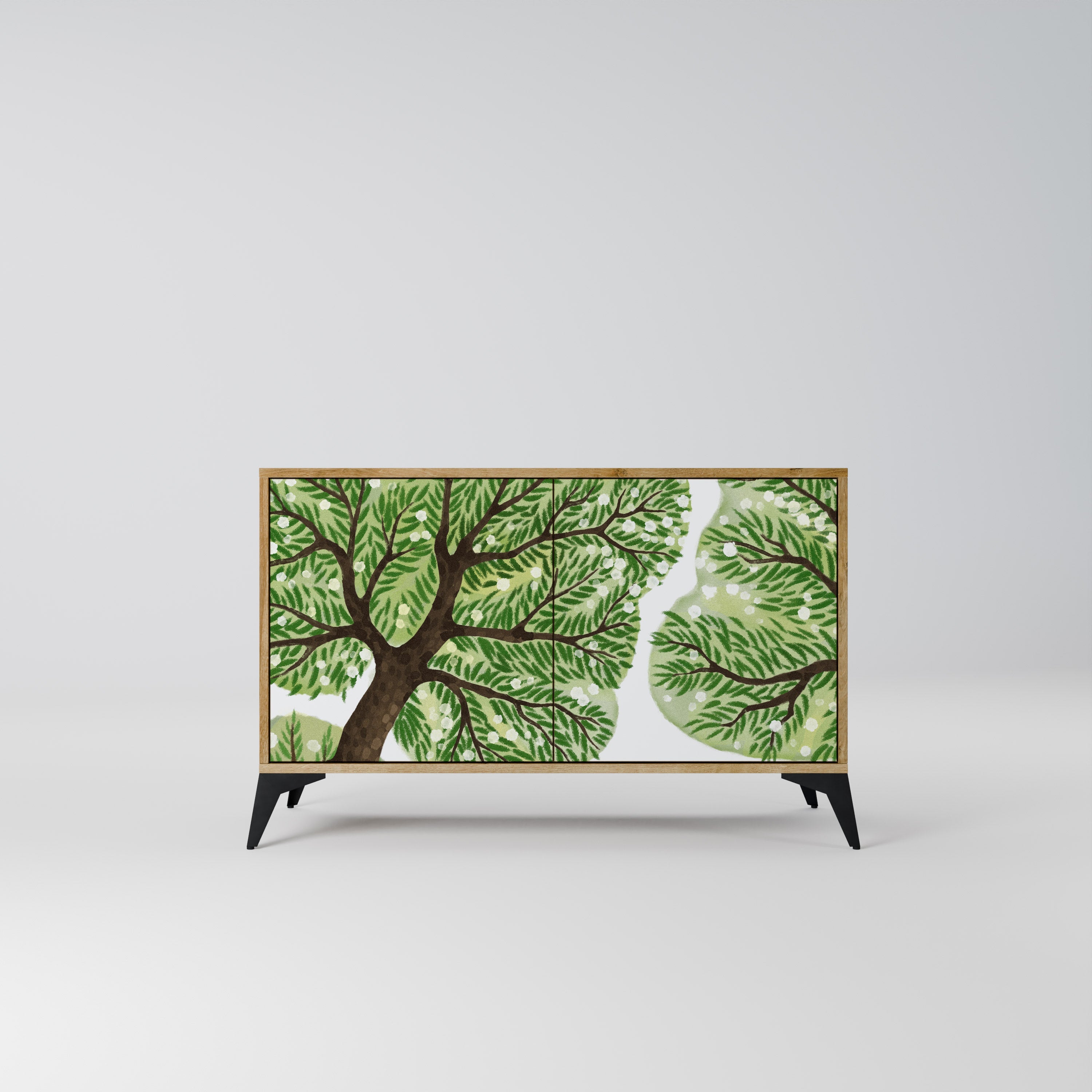 WILDERNESS DASH 2-Door Sideboard in Oak Effect