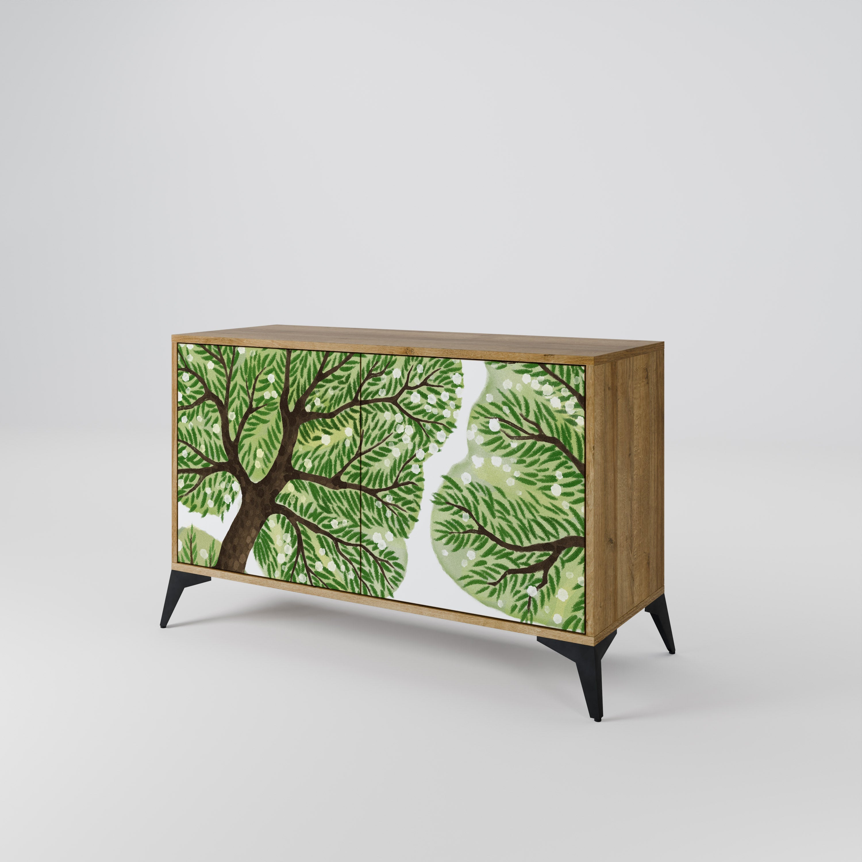 WILDERNESS DASH 2-Door Sideboard in Oak Effect