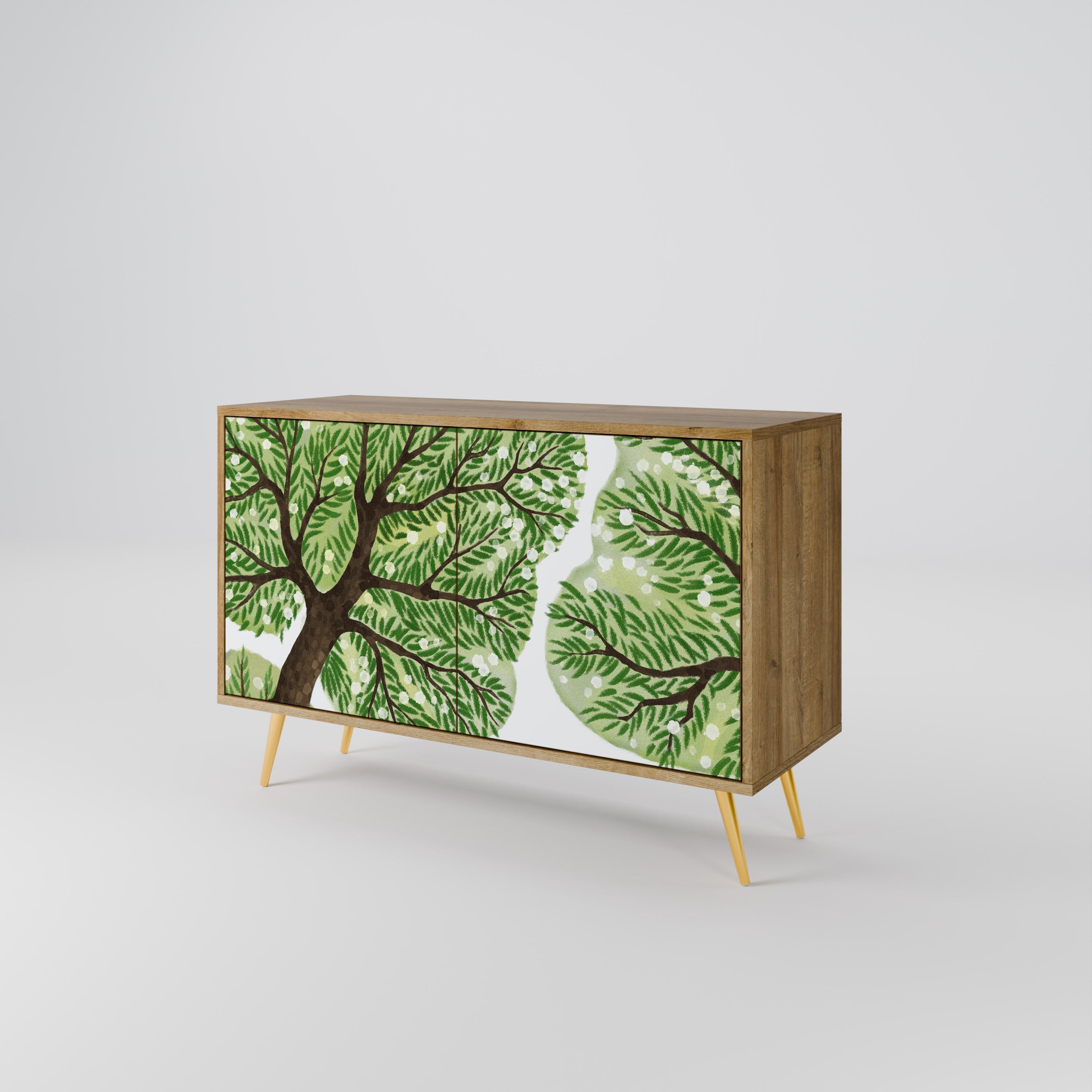WILDERNESS DASH 2-Door Sideboard in Oak Effect
