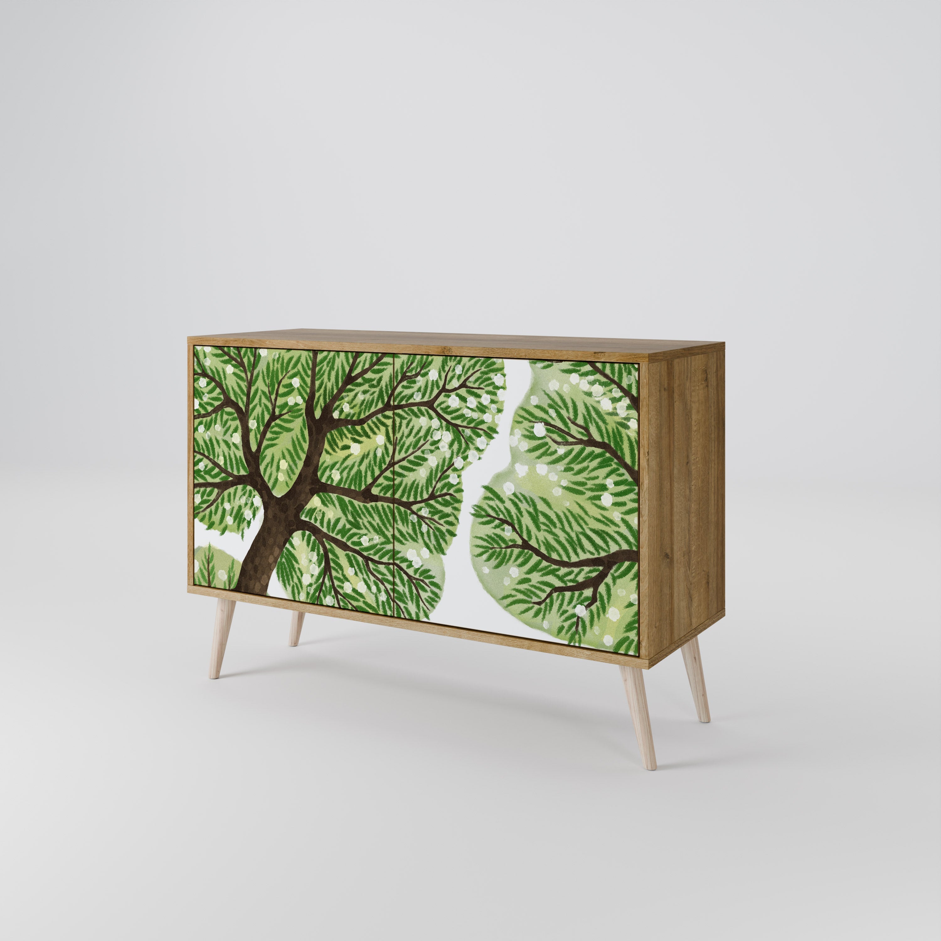 WILDERNESS DASH 2-Door Sideboard in Oak Effect