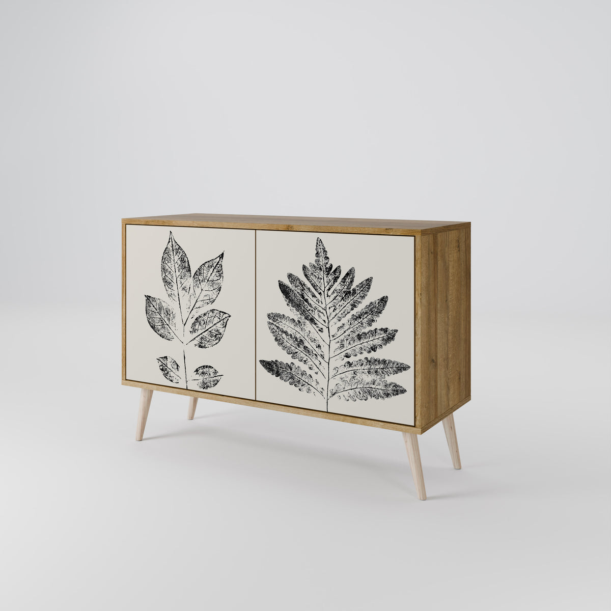 LEAFY STAMPS 2-Door Sideboard