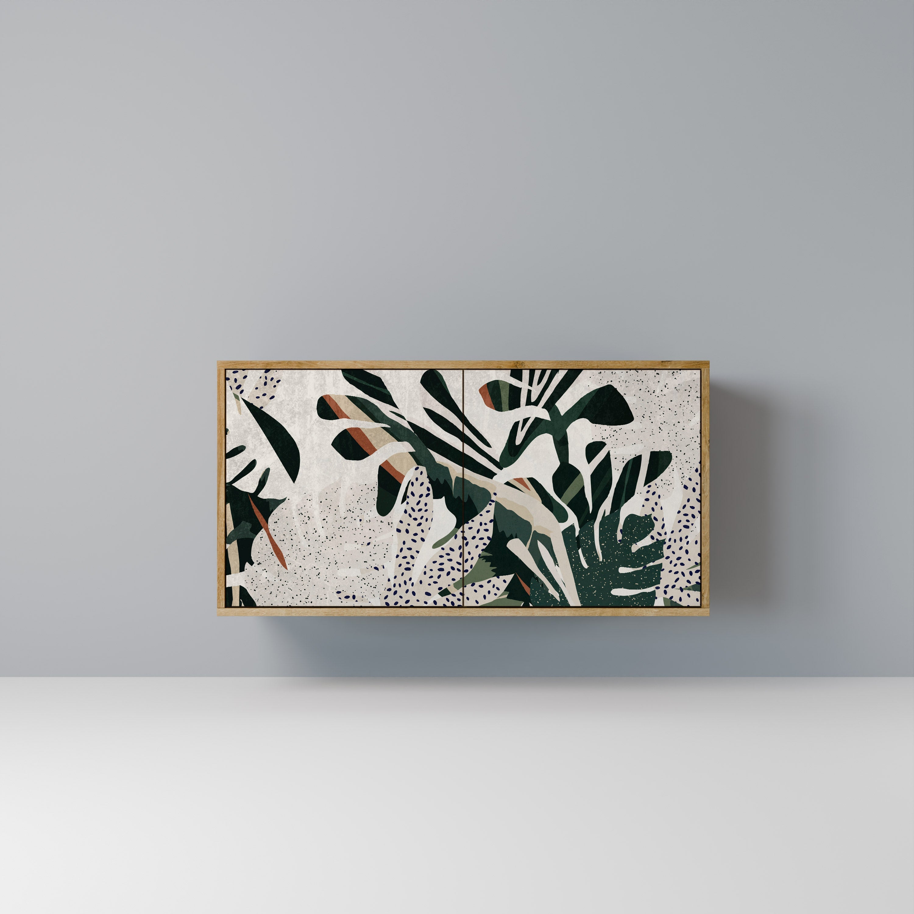 VERDURE FORMATION 2-Door Sideboard in Oak Effect