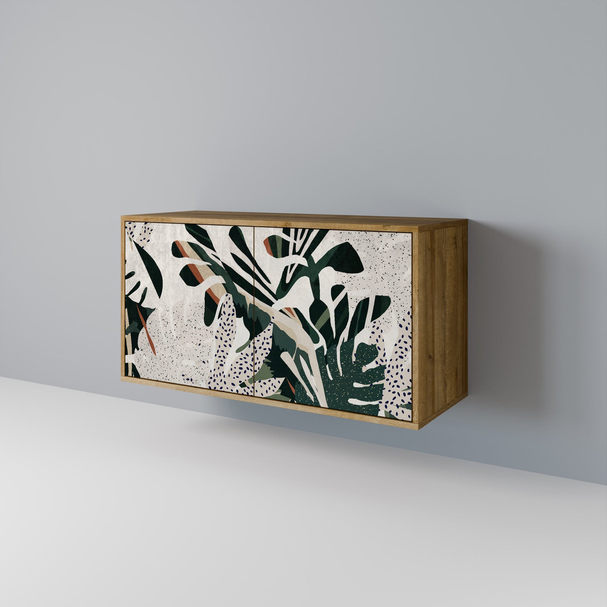 VERDURE FORMATION 2-Door Sideboard in Oak Effect