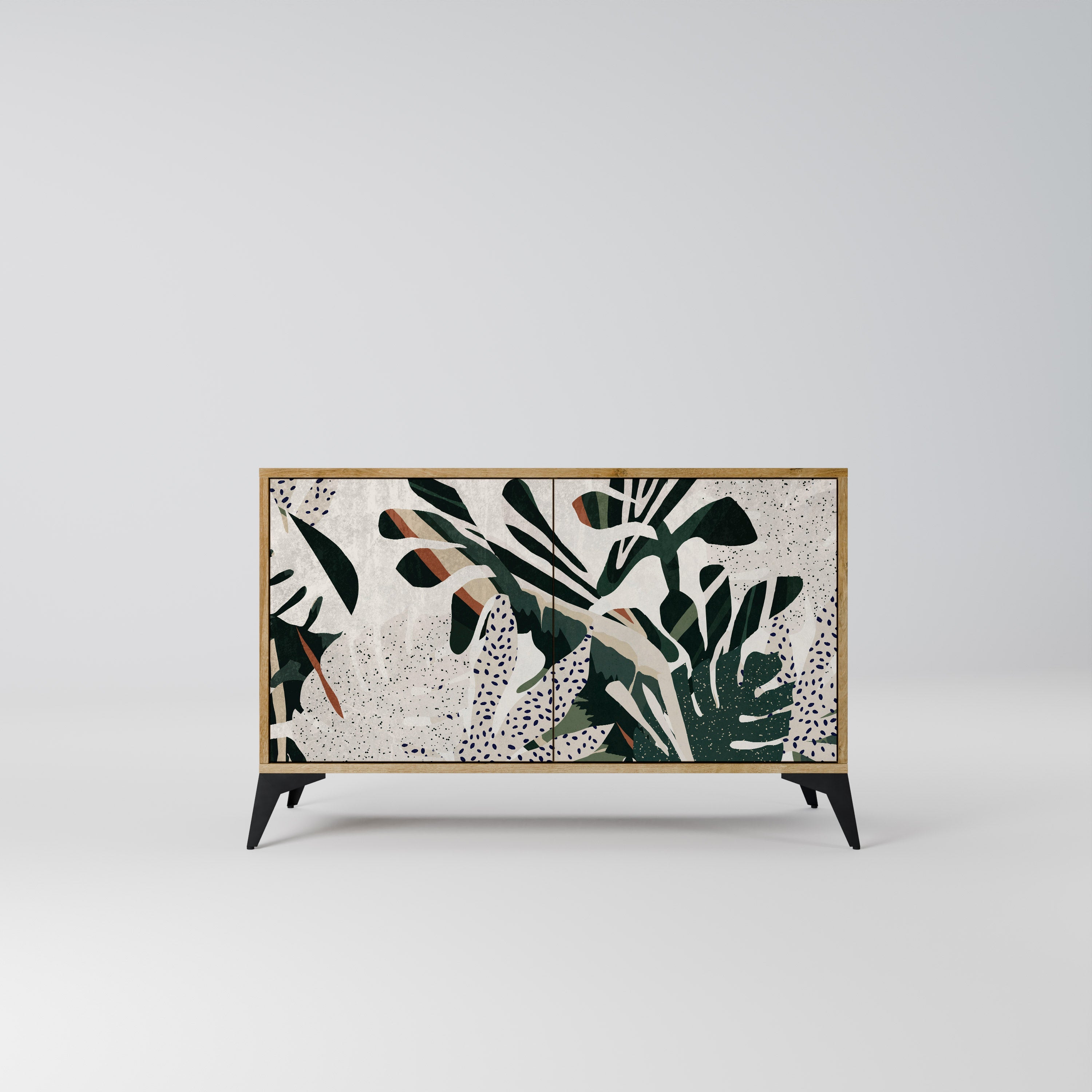 VERDURE FORMATION 2-Door Sideboard in Oak Effect