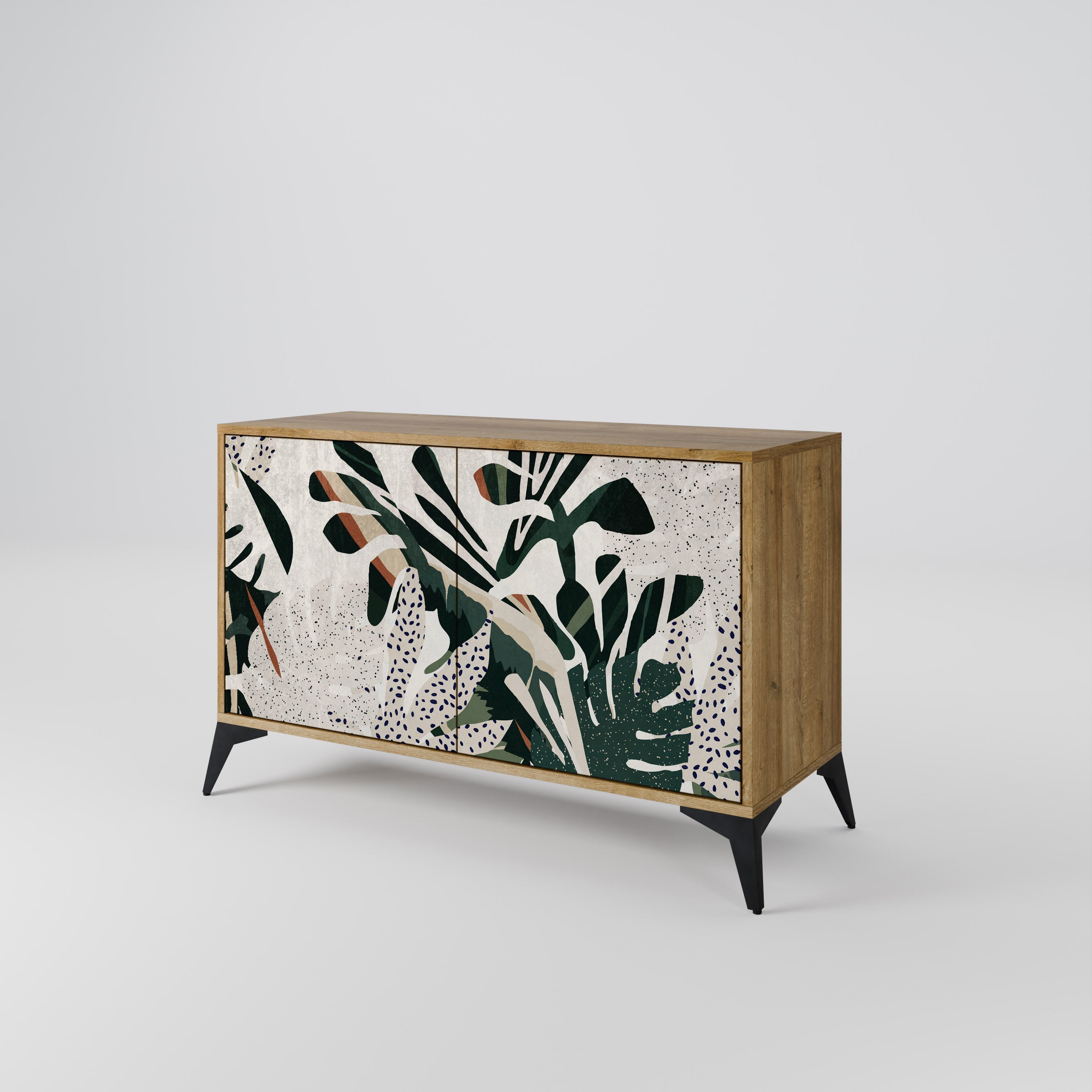 VERDURE FORMATION 2-Door Sideboard in Oak Effect