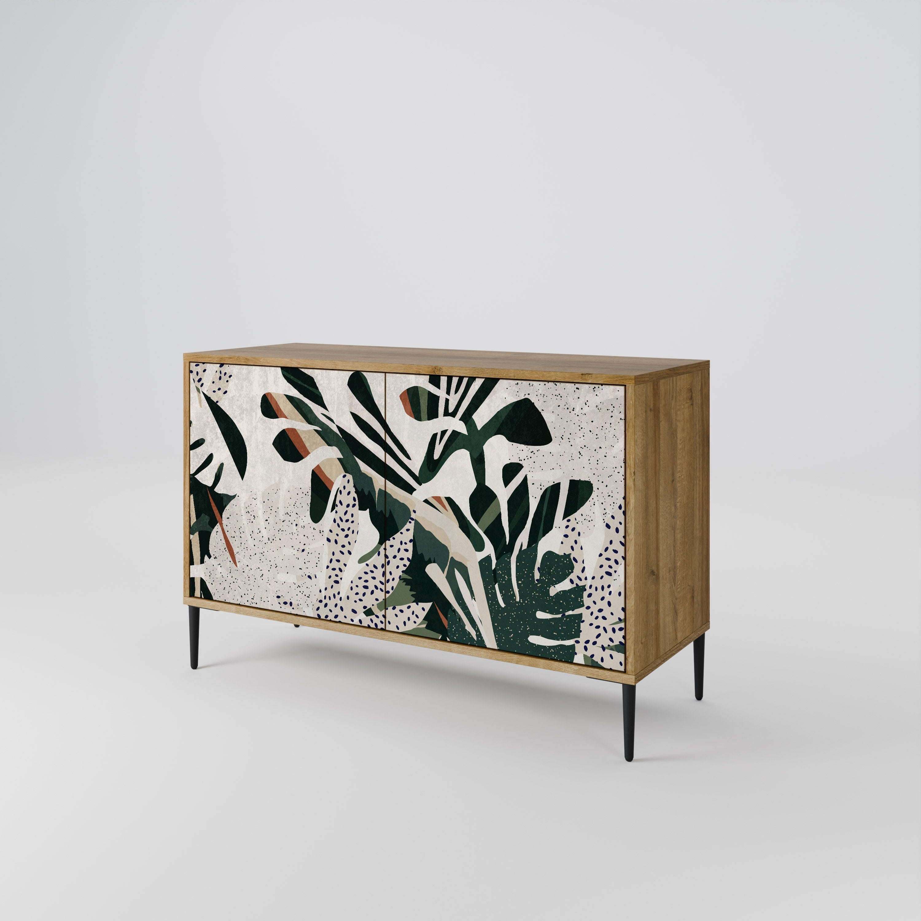 VERDURE FORMATION 2-Door Sideboard in Oak Effect