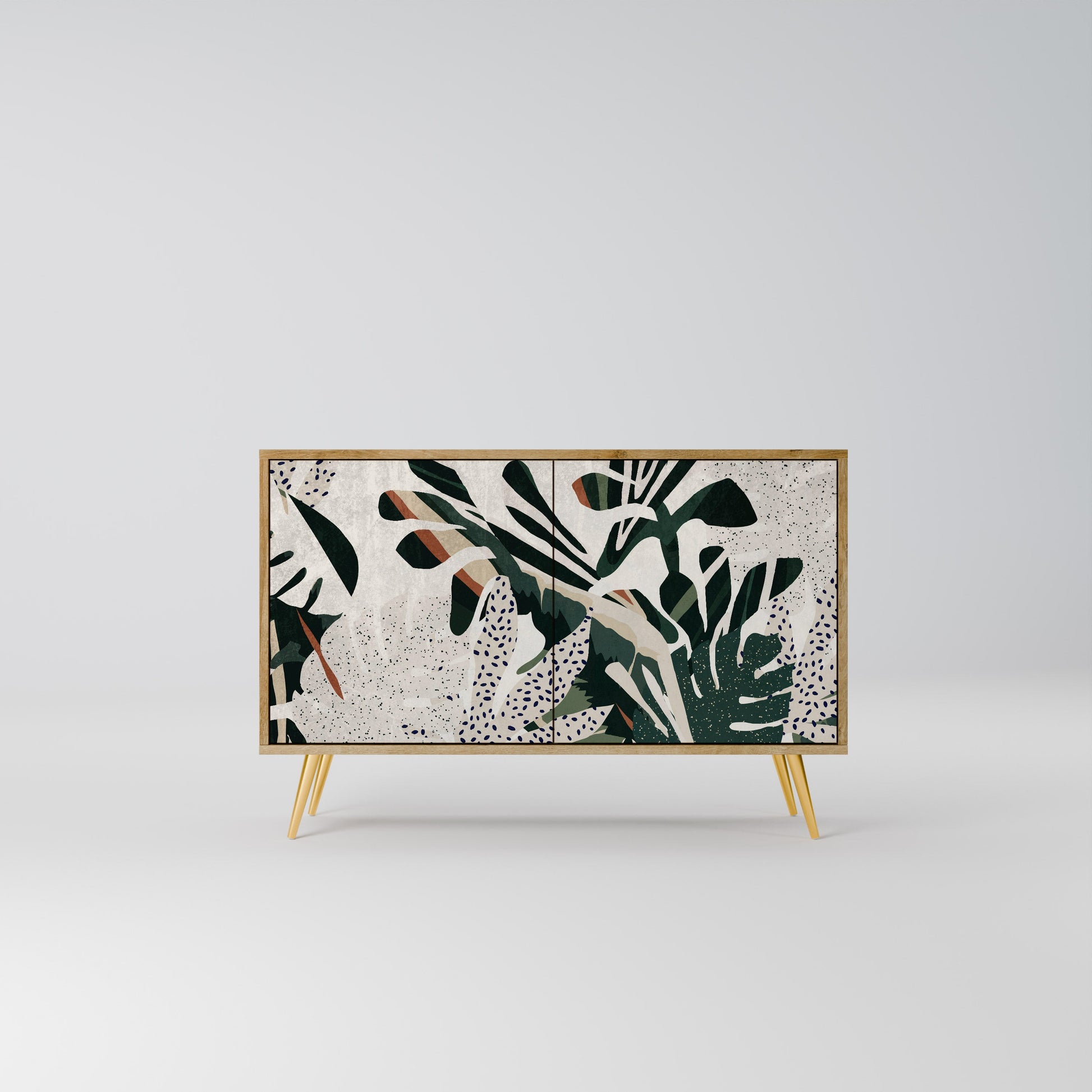 VERDURE FORMATION 2-Door Sideboard in Oak Effect