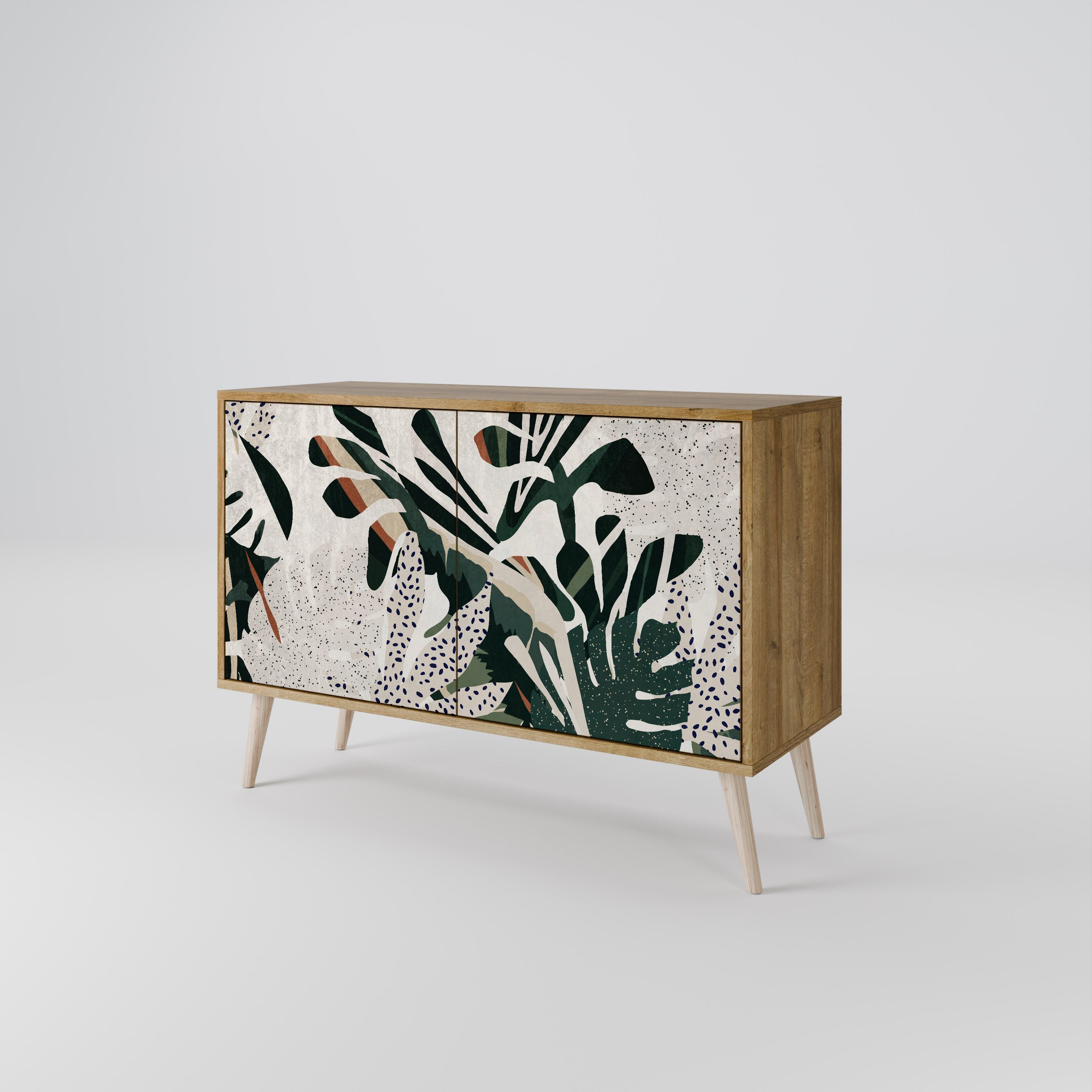 VERDURE FORMATION 2-Door Sideboard in Oak Effect