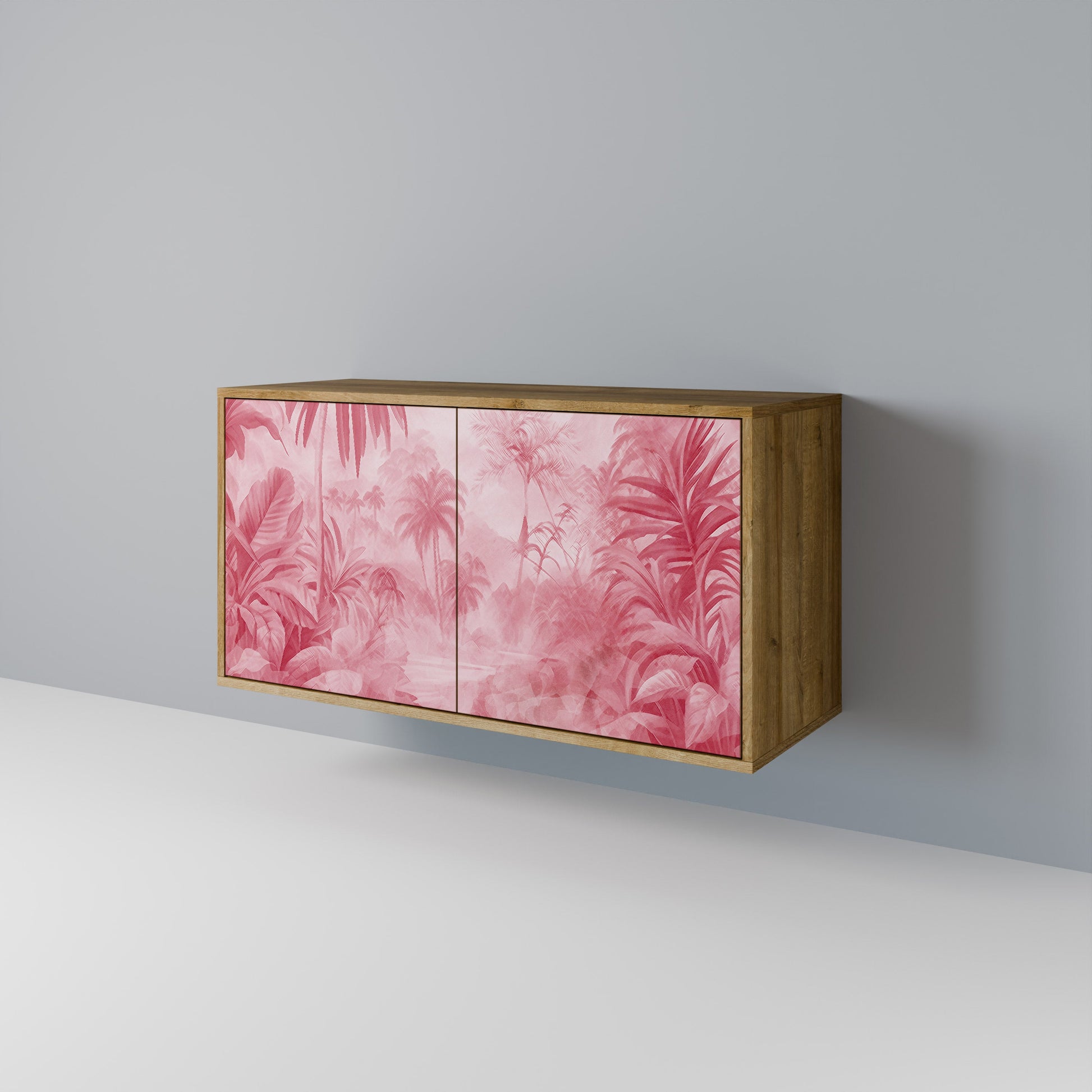 SWEET TROPICS 2-Door Sideboard in Oak Effect