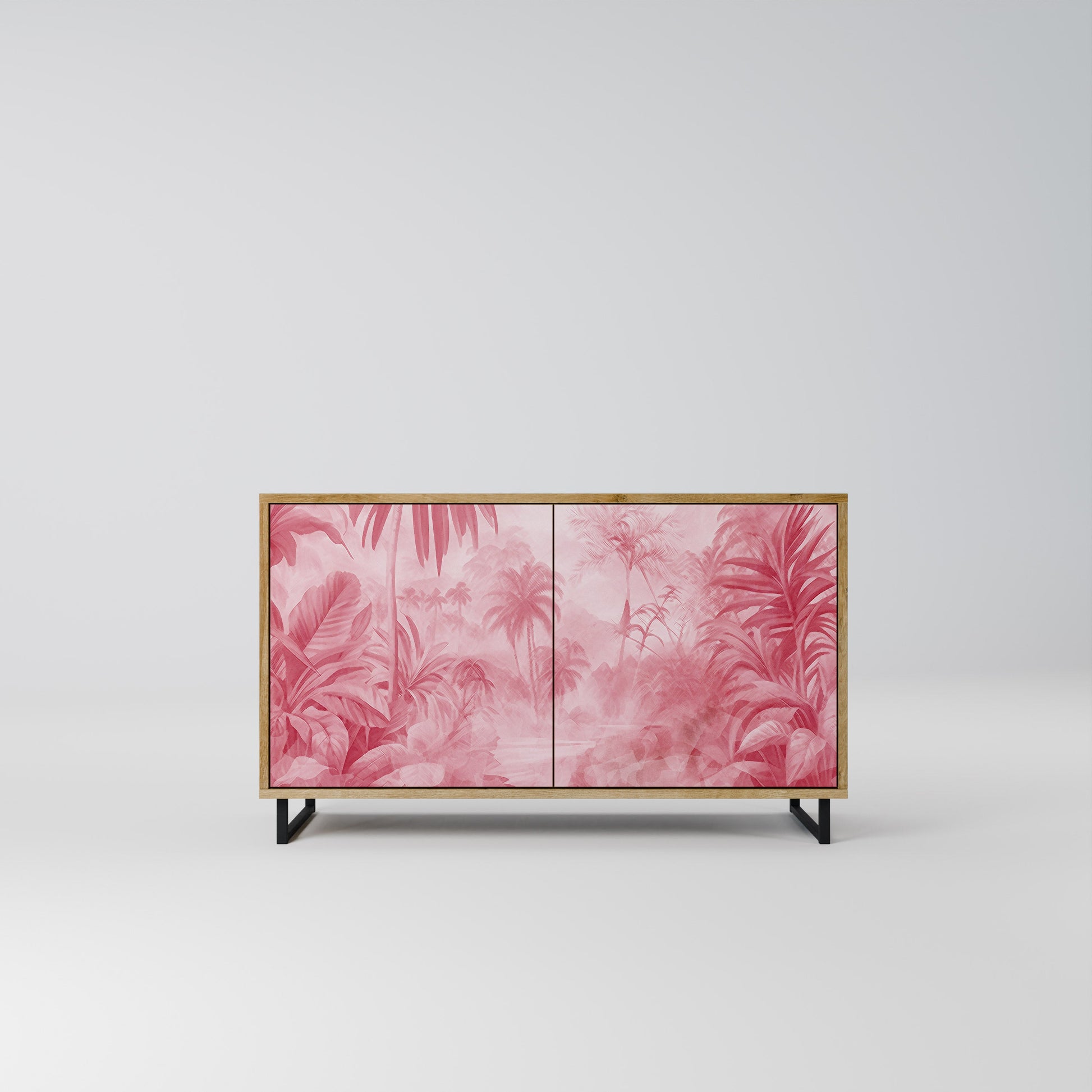 SWEET TROPICS 2-Door Sideboard in Oak Effect